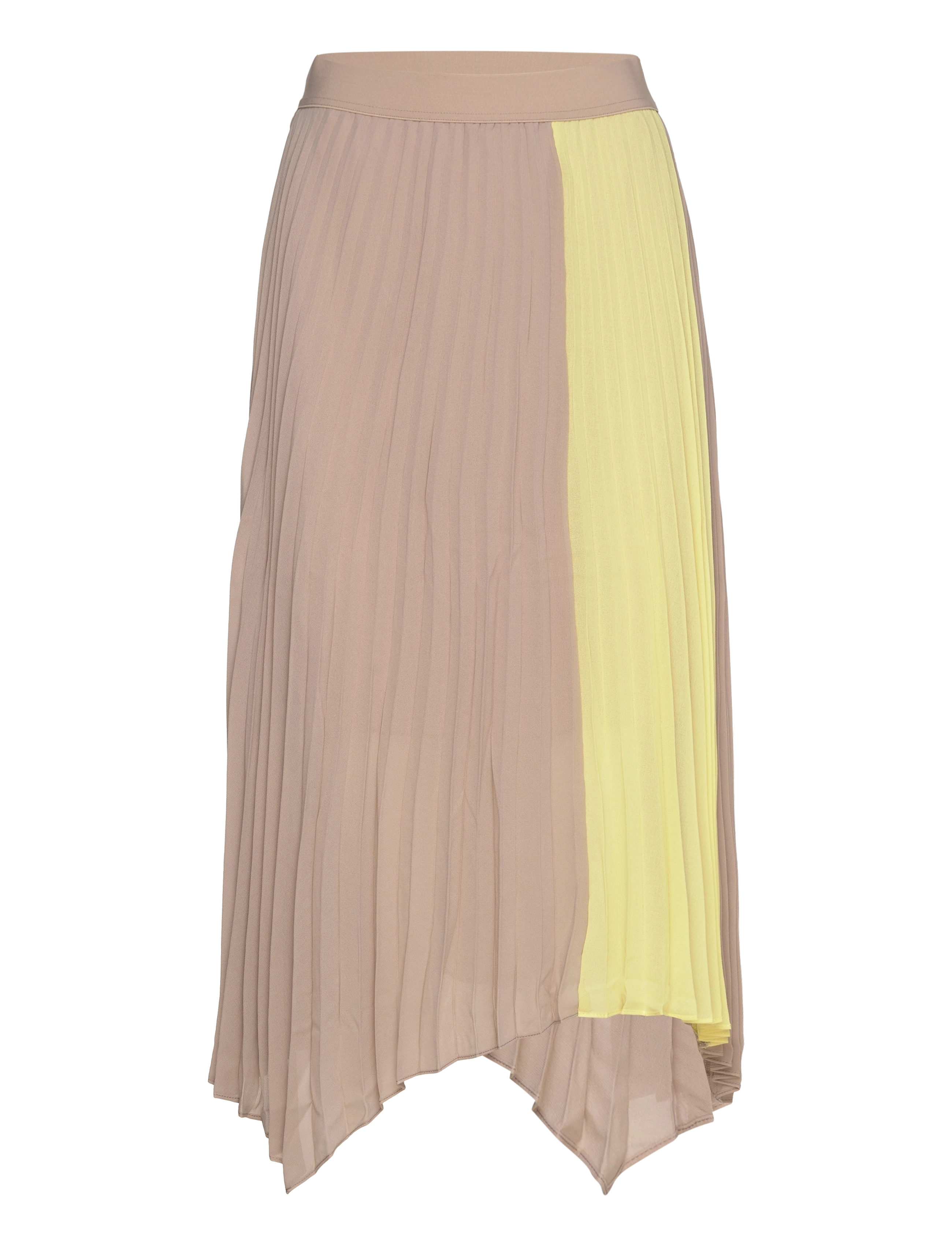 D6Faraway colourblock skirt - DRY SAND