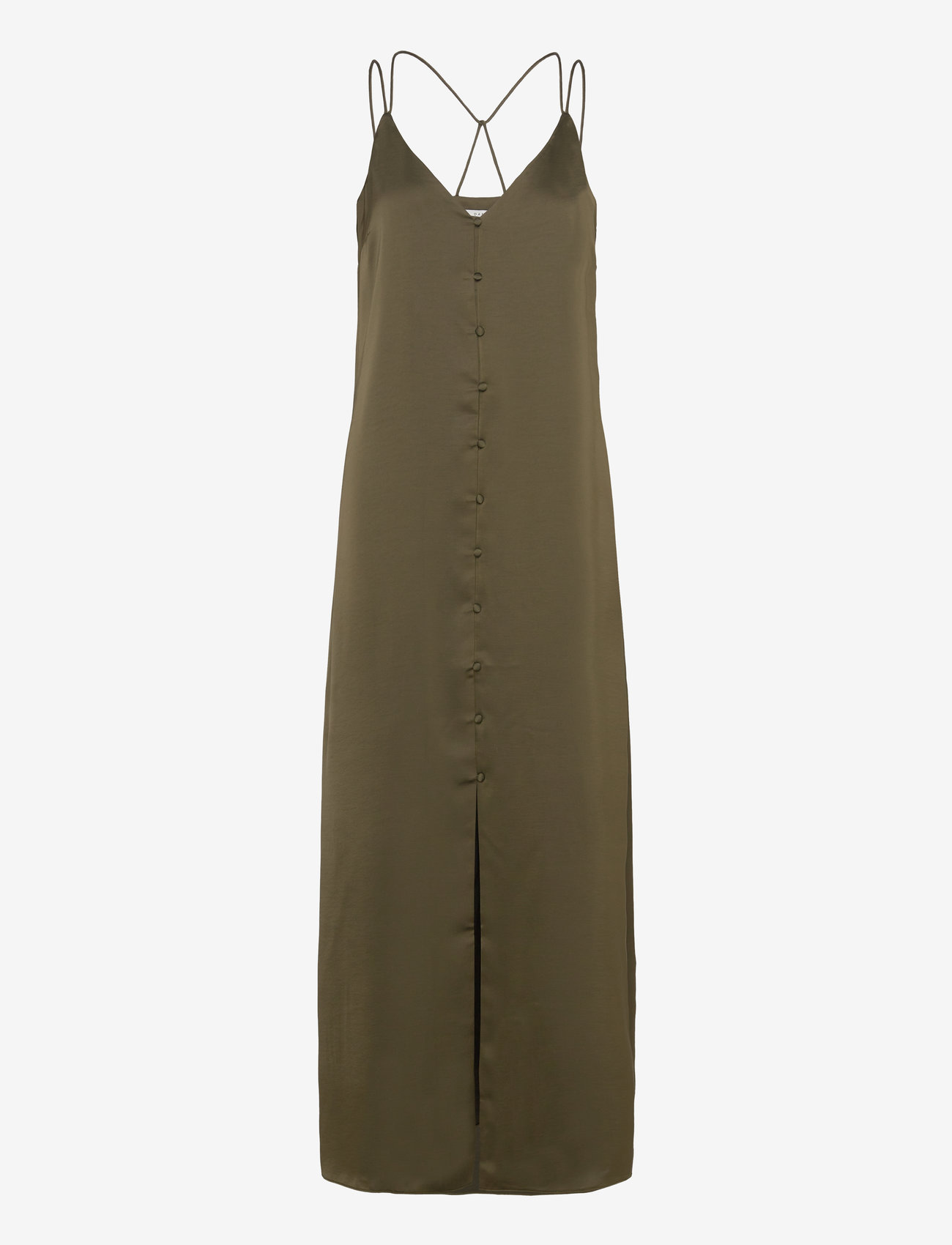 Dante6 - D6Loan satin dress - schlupfkleider - jungle leaf - 1