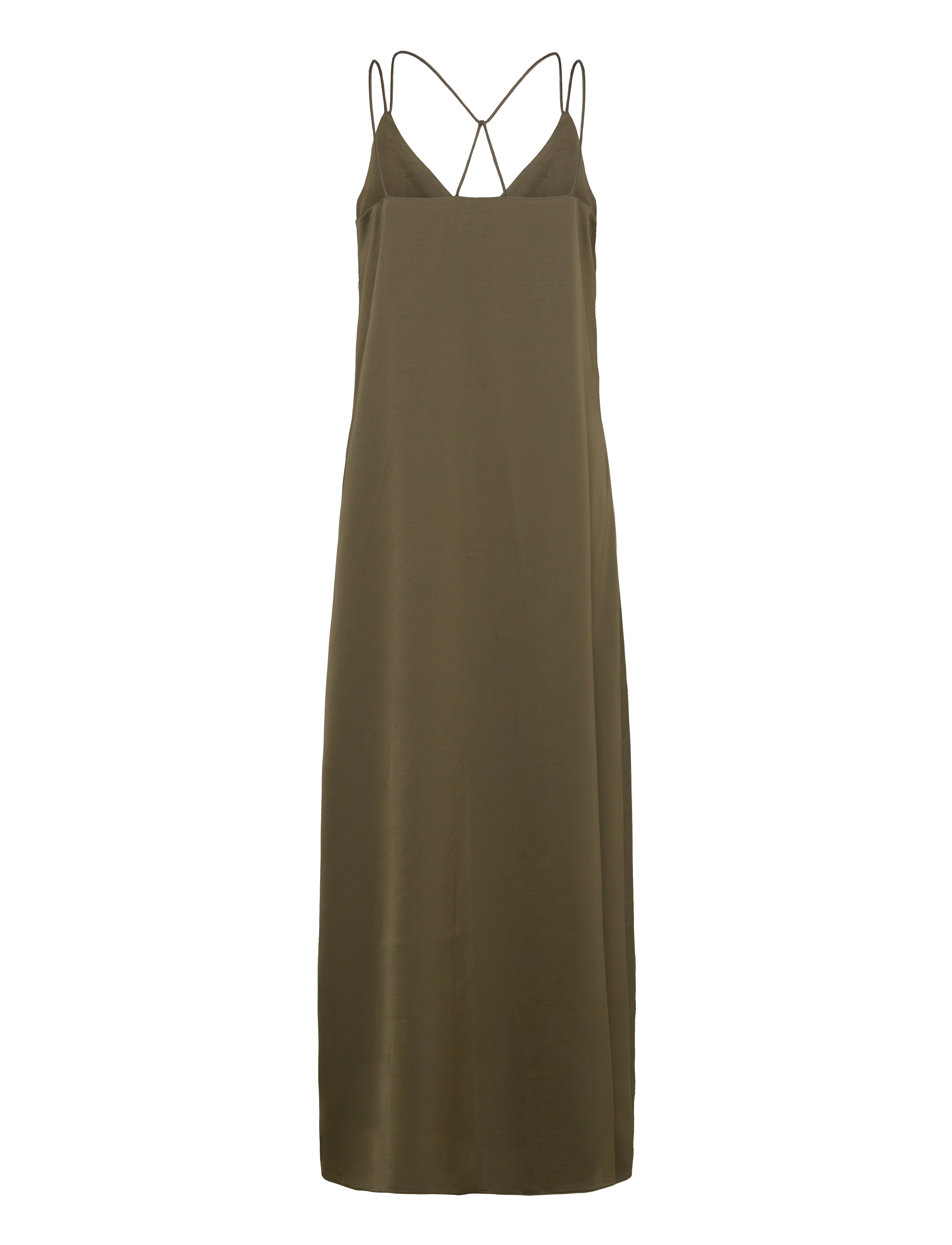 Dante6 - D6Loan satin dress - maxikjoler - jungle leaf - 2