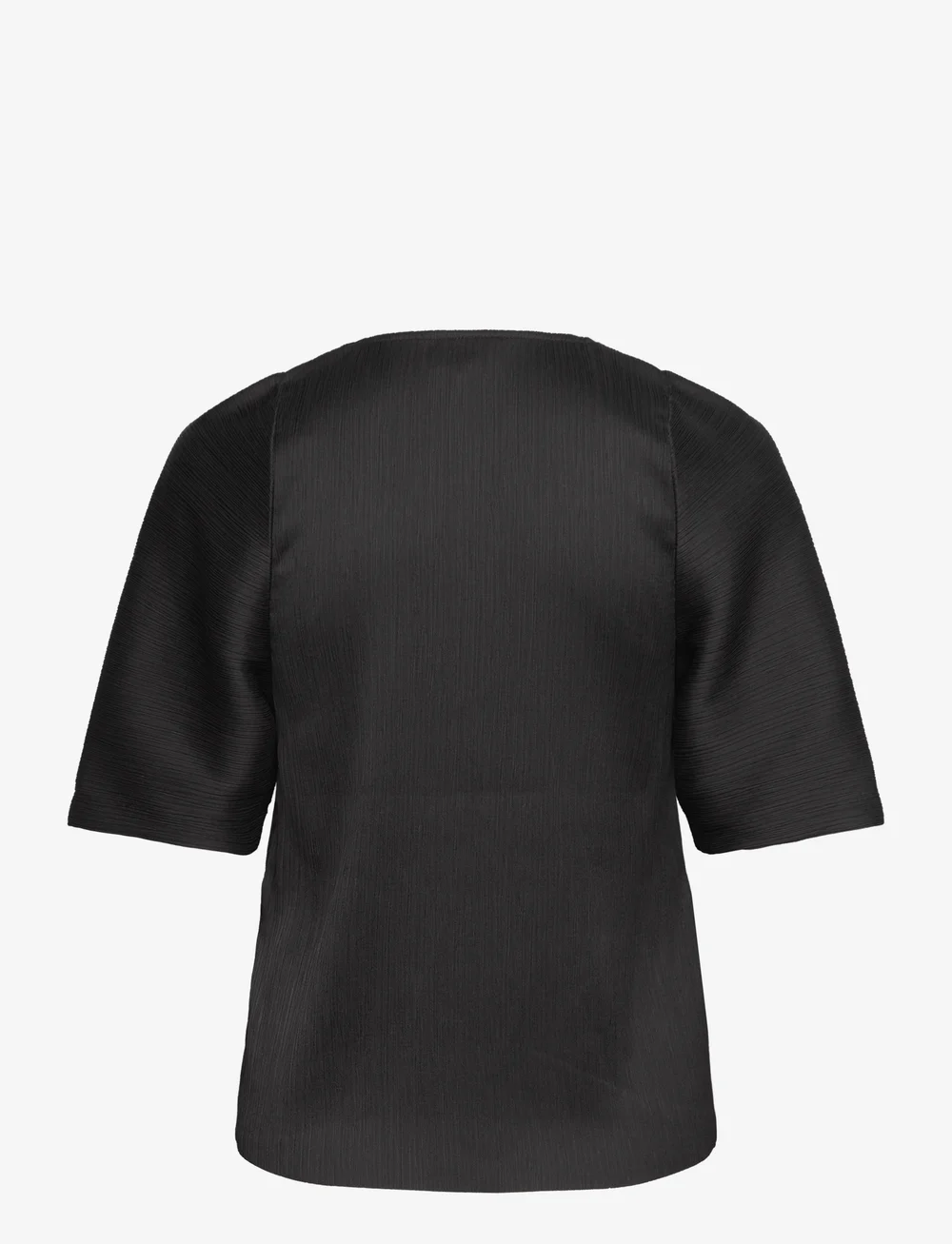 Dante6 - D6Raquel pleated top - kurzämlige blusen - raven - 2