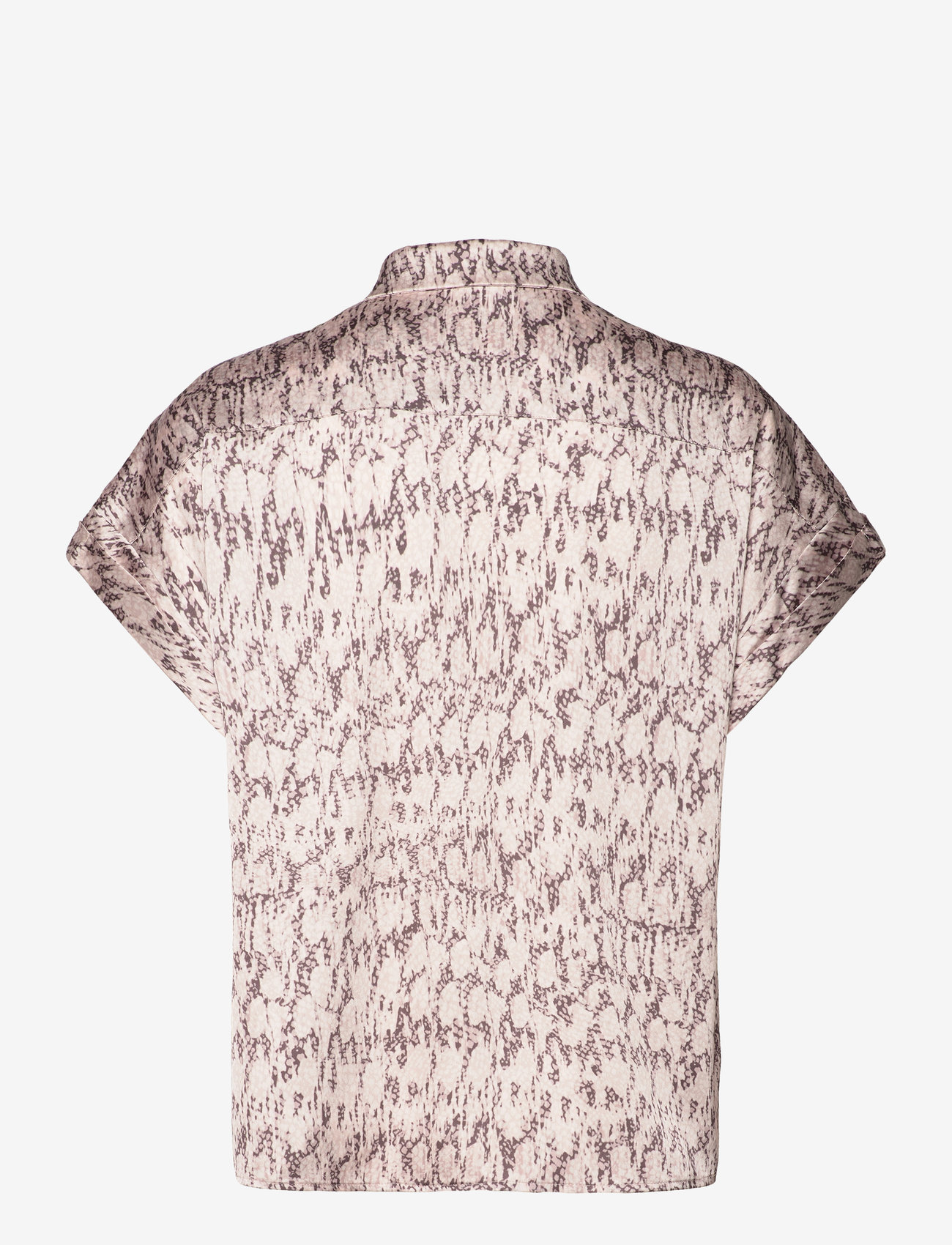 Dante6 - D6Cecily python printed shirt - lühikeste varrukatega särgid - multicolour - 1