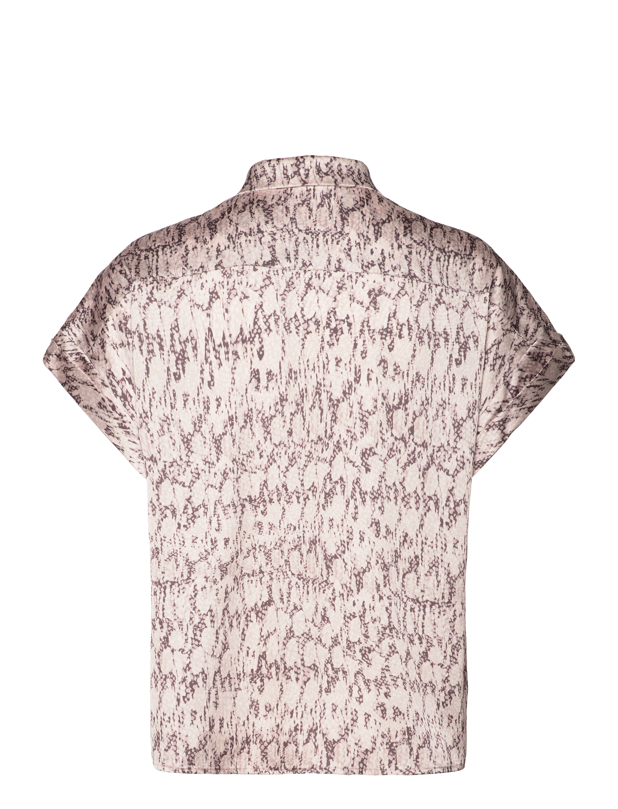 Dante6 - D6Cecily python printed shirt - kurzärmlige hemden - multicolour - 2