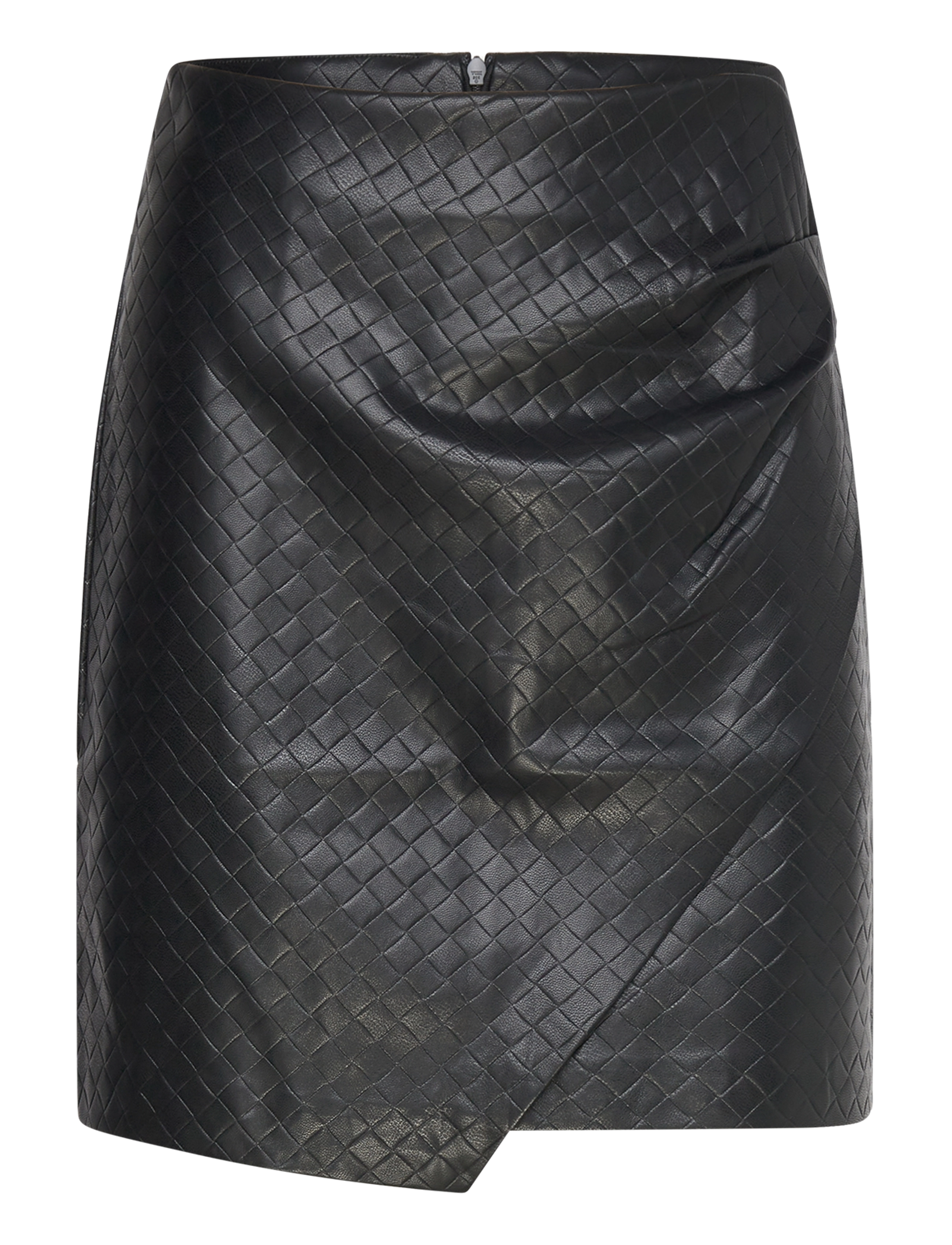Dante6 - Lawrence faux leather skirt - raven - 1
