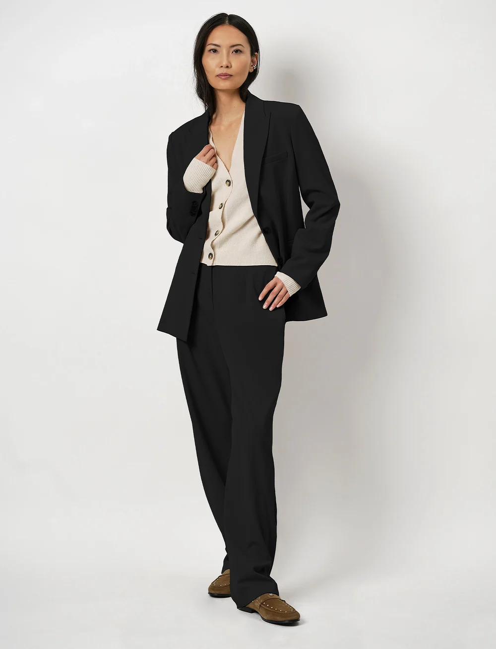 Dante6 - Venise adjustable pants - pidulikud püksid - raven - 0