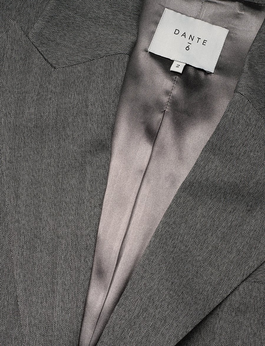 Dante6 - Dante6-Avenue herringbone waistcoat - veste - graphite - 2