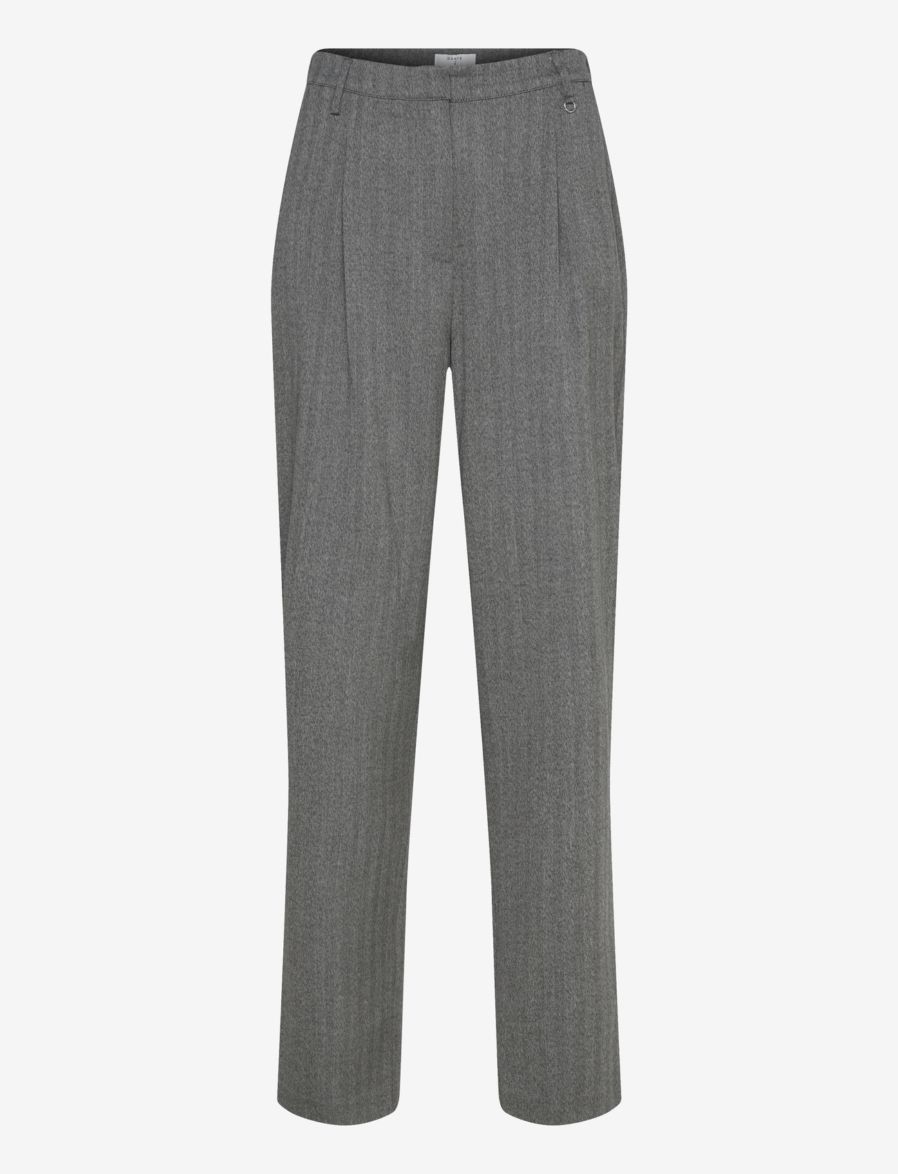 Dante6 - Dante6-Dean herringbone pants - kostymbyxor - graphite - 0