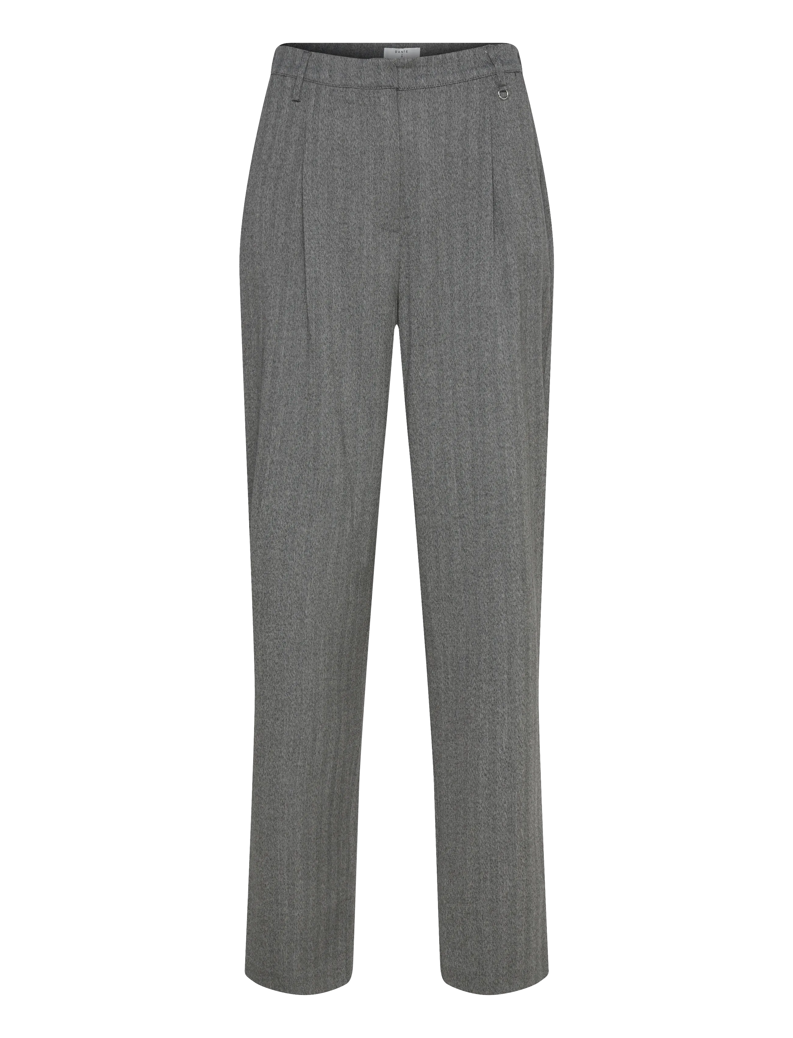 Dante6 Dante6-Dean herringbone pants - Slim fit-byxor - GRAPHITE / grey