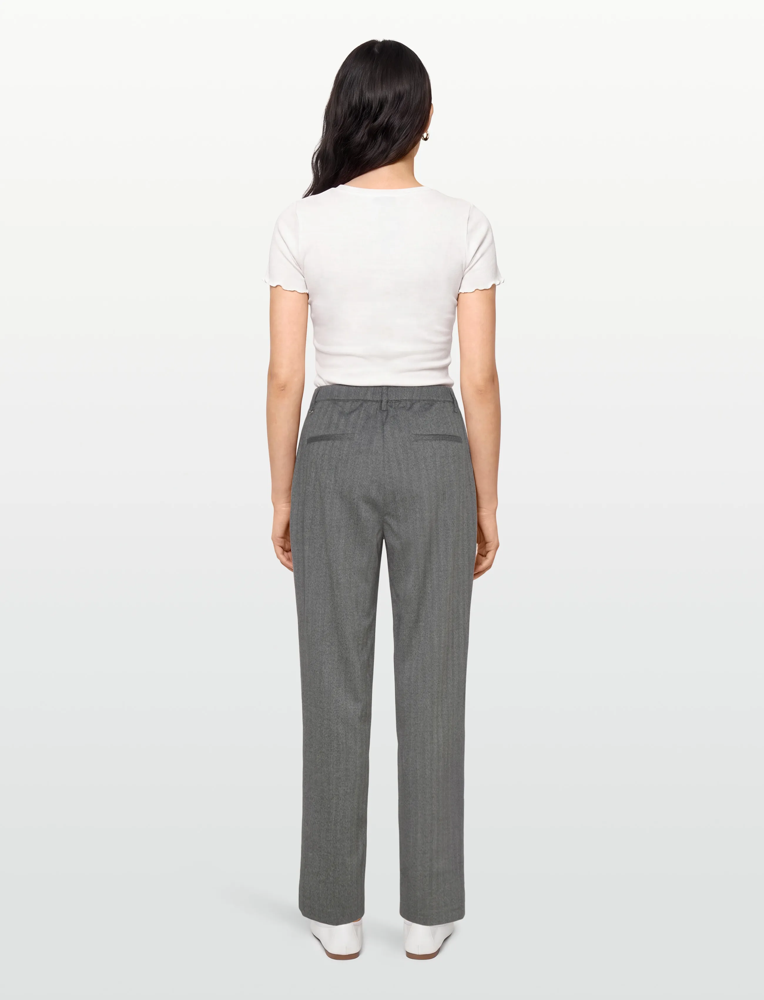 Dante6 - Dante6-Dean herringbone pants - pidulikud püksid - graphite - 4