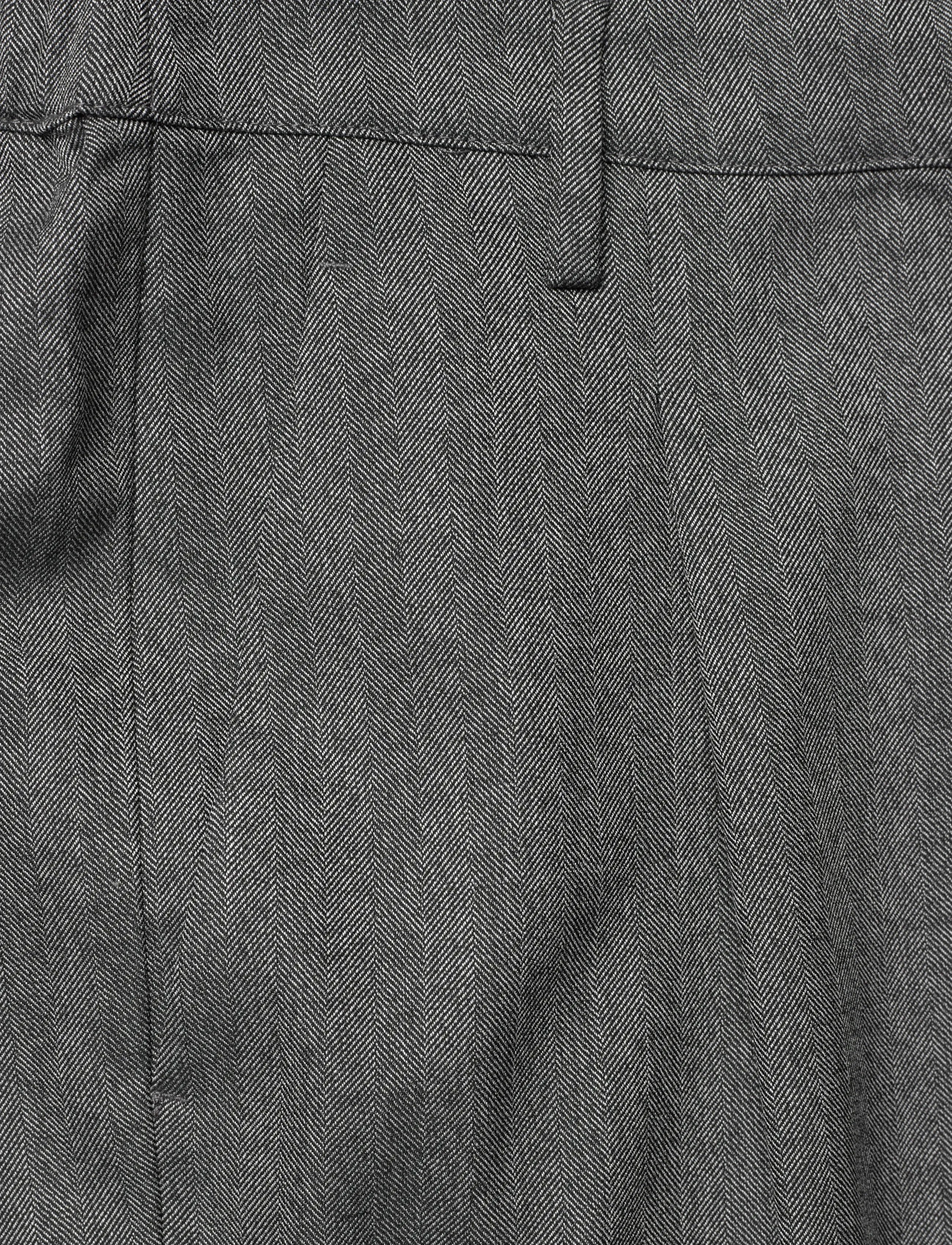 Dante6 - Dante6-Dean herringbone pants - tailored trousers - graphite - 2