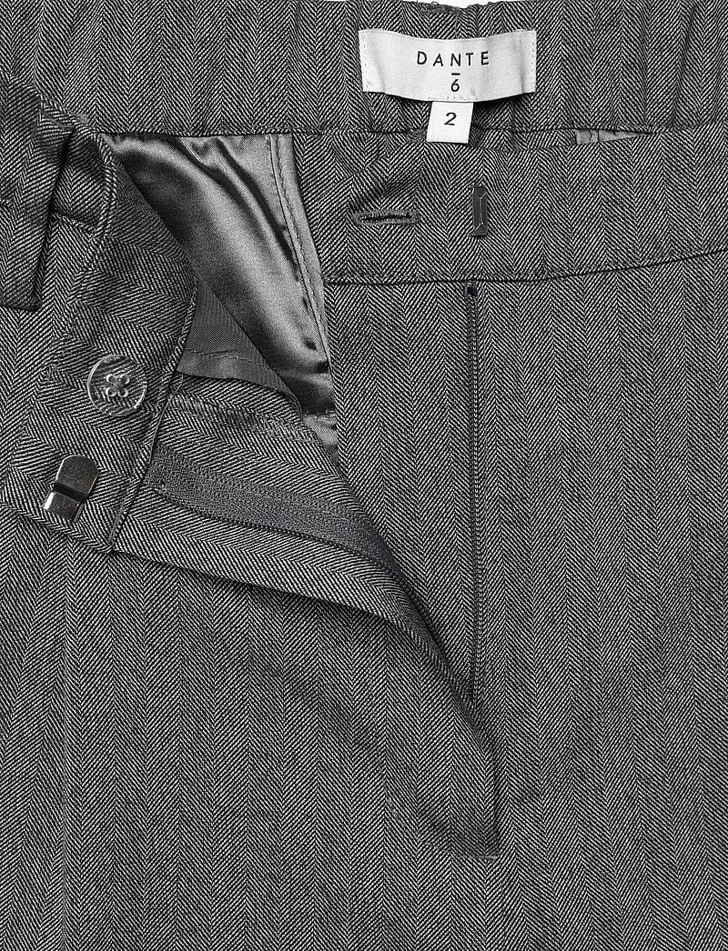 Dante6 - Dante6-Dean herringbone pants - habitbukser - graphite - 3