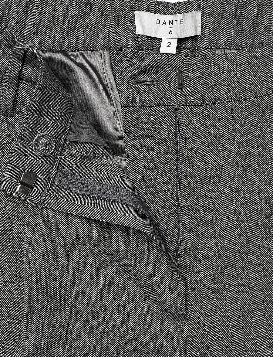 Dante6 - Dante6-Dean herringbone pants - kostymbyxor - graphite - 3