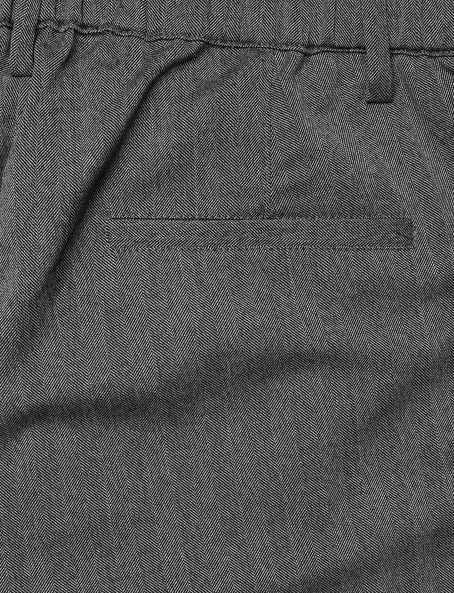 Dante6 - Dante6-Dean herringbone pants - kostymbyxor - graphite - 4
