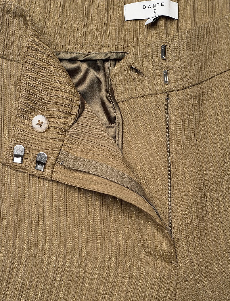 Dante6 - Lima wide leg pants - laia säärega püksid - olive balsamic - 2