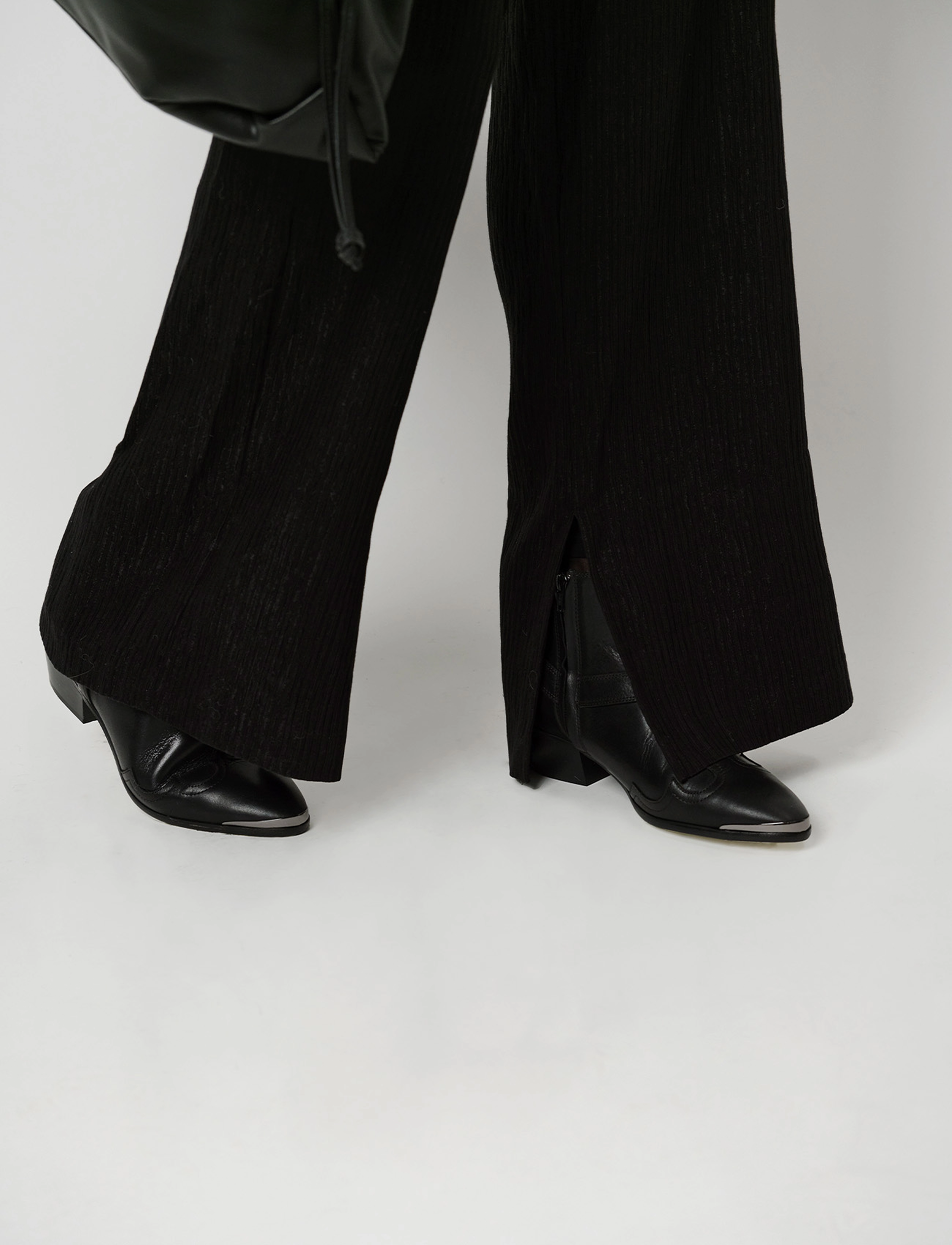 Dante6 - Dante6-Lima wide leg pants - peoriided outlet-hindadega - raven - 3