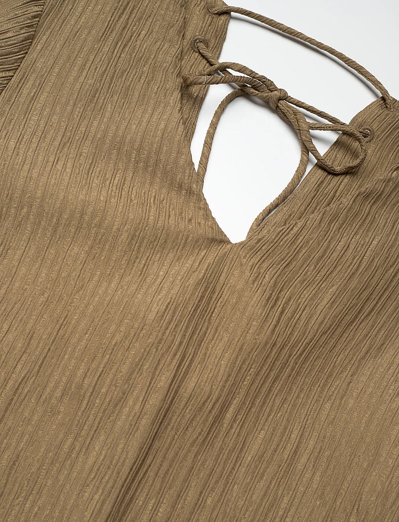 Dante6 - Stardom V-neck top - langärmlige blusen - olive balsamic - 2