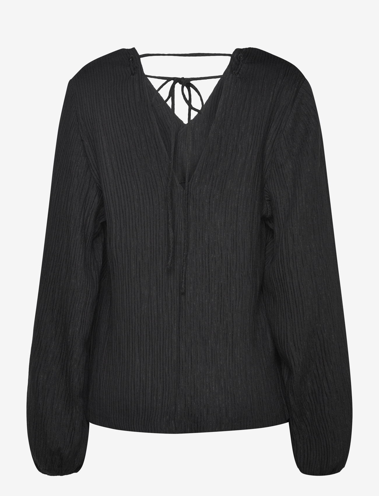 Dante6 - Stardom V-neck top - langærmede bluser - raven - 2