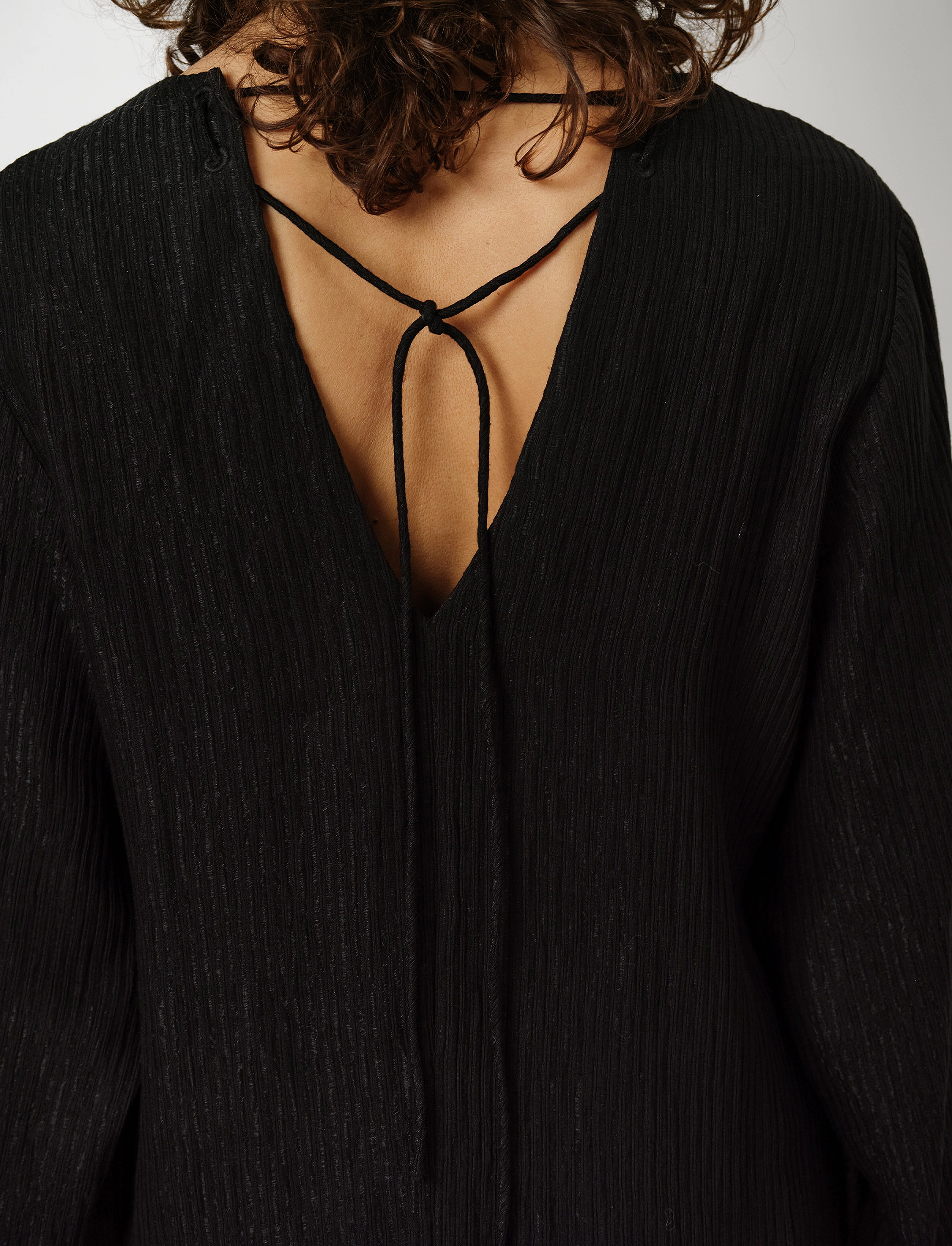 Dante6 - Dante6-Stardom V-neck top - langærmede bluser - raven - 3