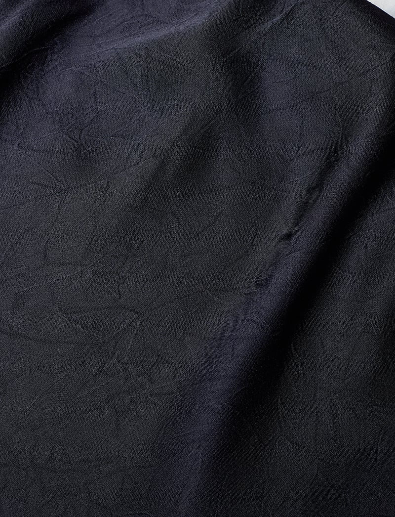 Dante6 - Ywa creased satin maxi skirt - satinkjolar - nocturnal blue - 4