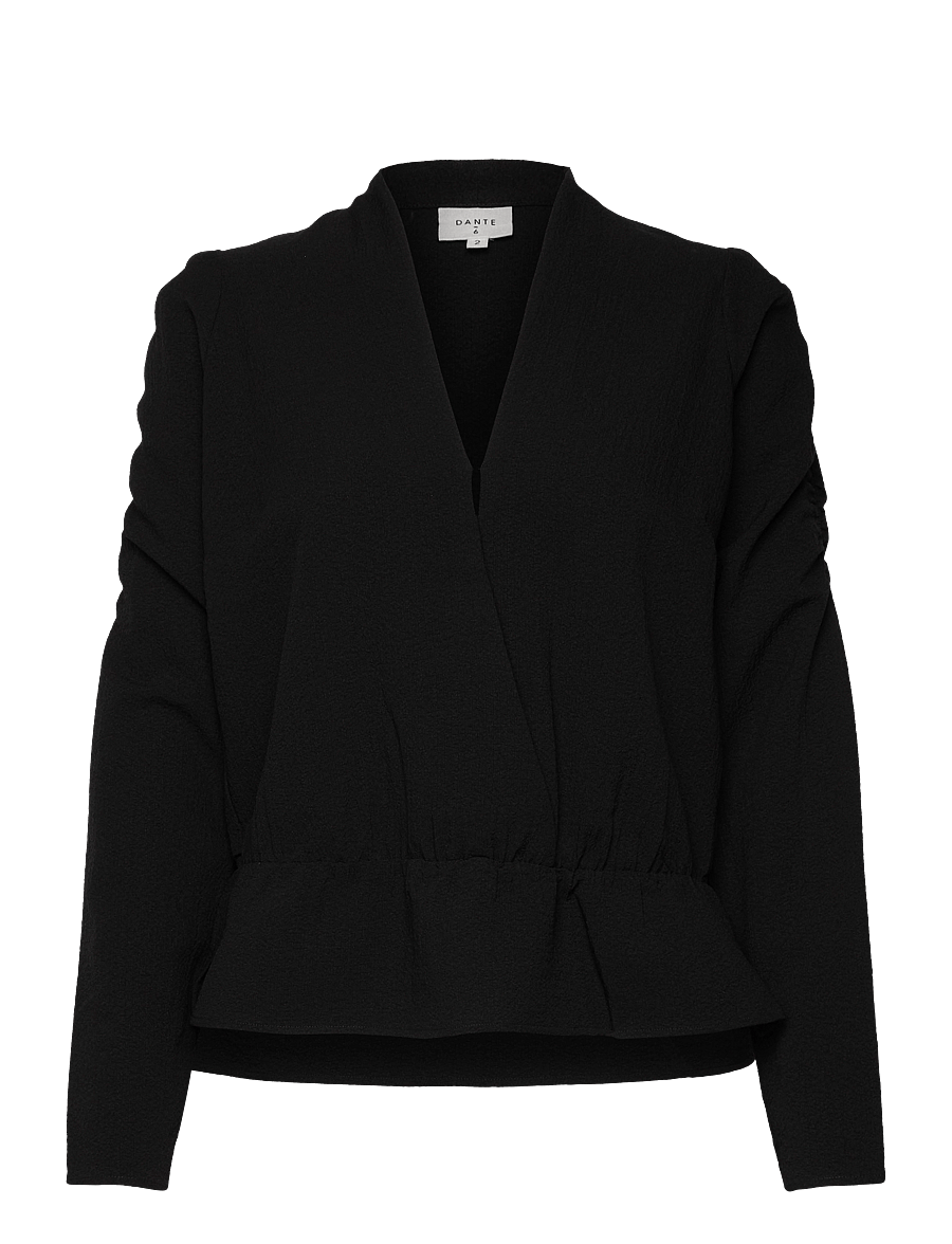 Dante6 - Trinity pleated top - raven - 1
