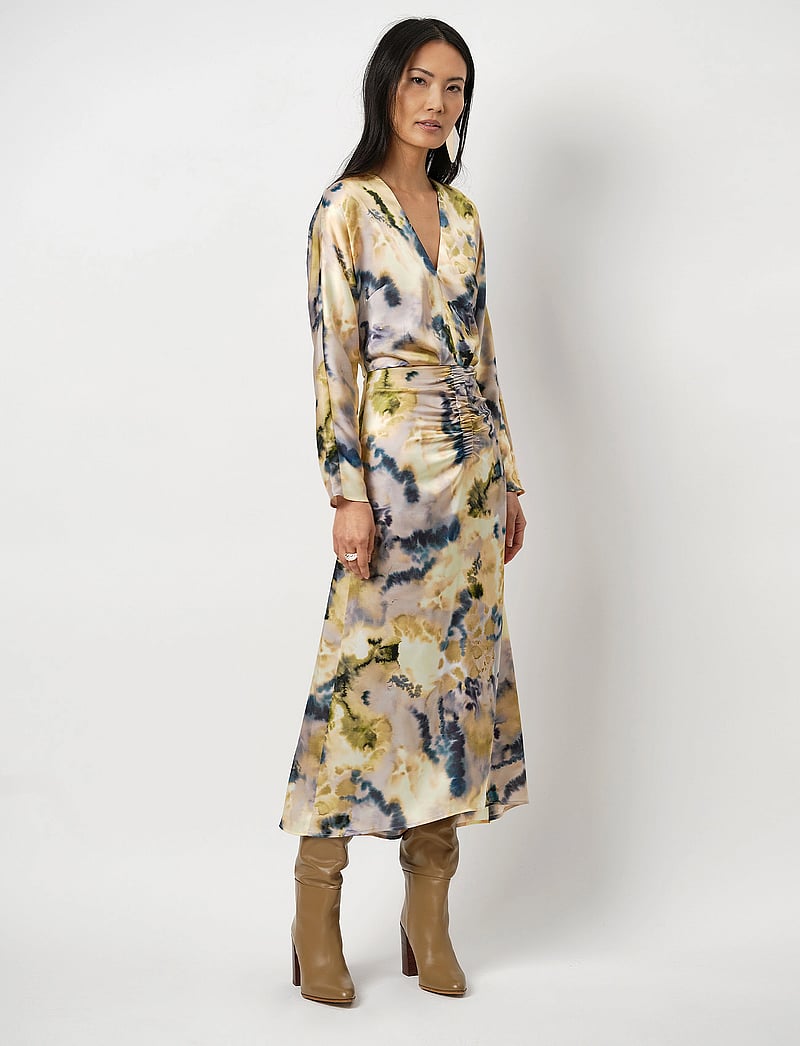 Dante6 - Zephyr printed dress - midi kjoler - multicolour - 0