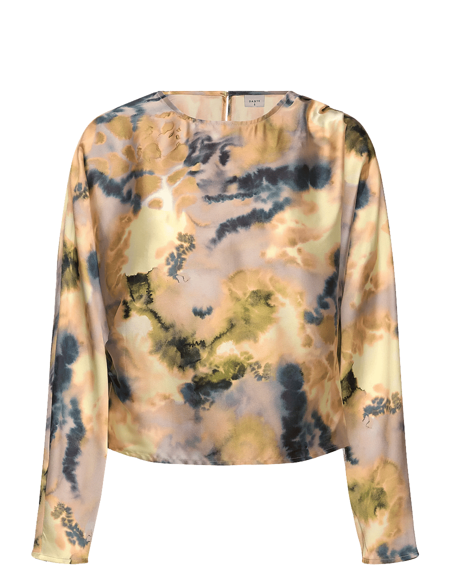 Dante6 - Dante6-Danis printed top - langärmelige blusen - multicolour - 0