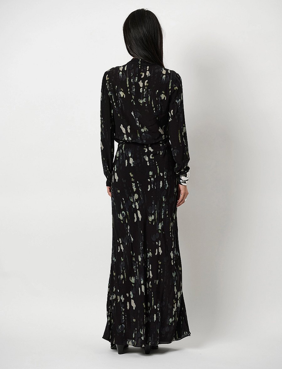 Dante6 - Cristoper printed maxi skirt - multicolour - 4