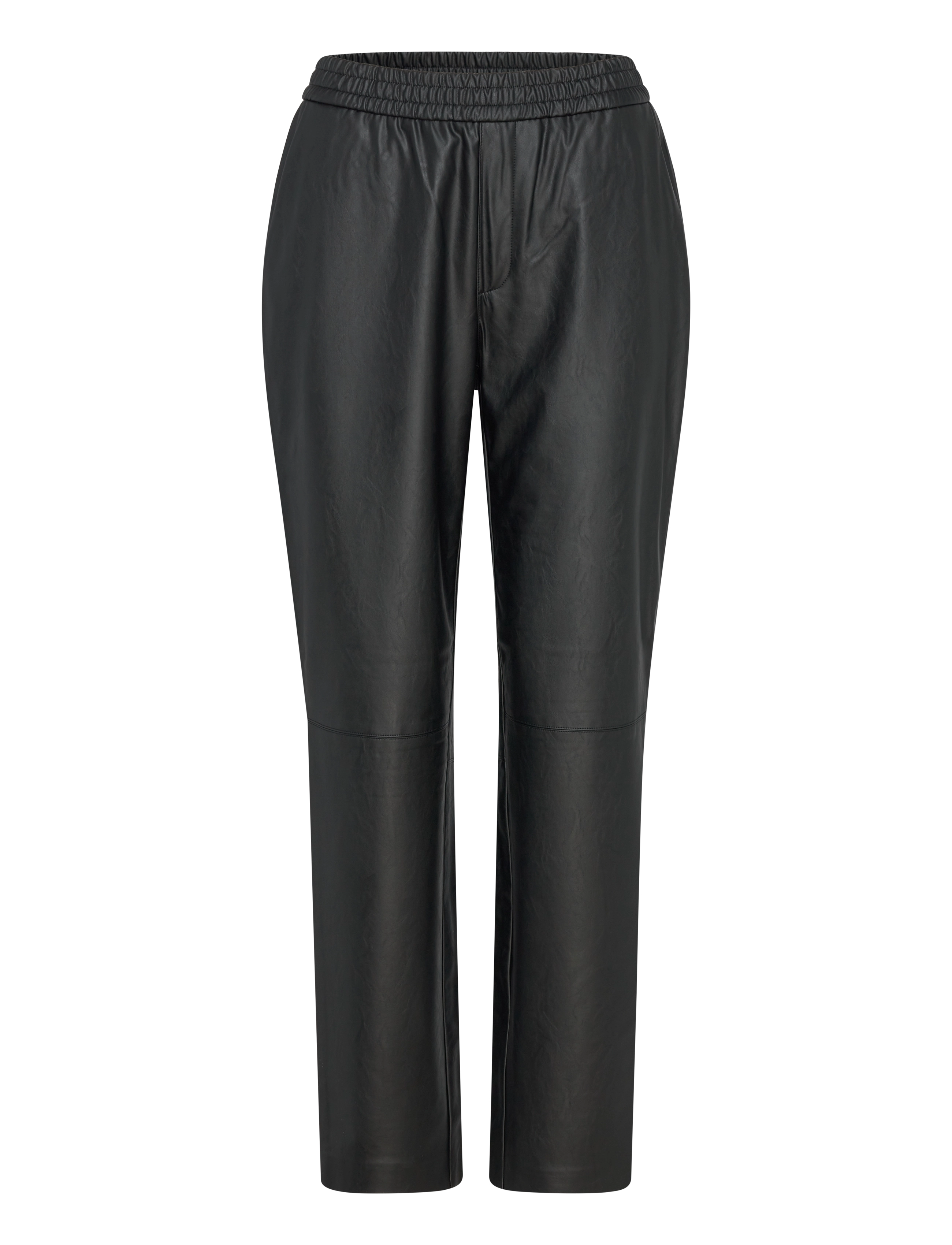 Dante6 Geza faux leather chino - Kläder - RAVEN / black