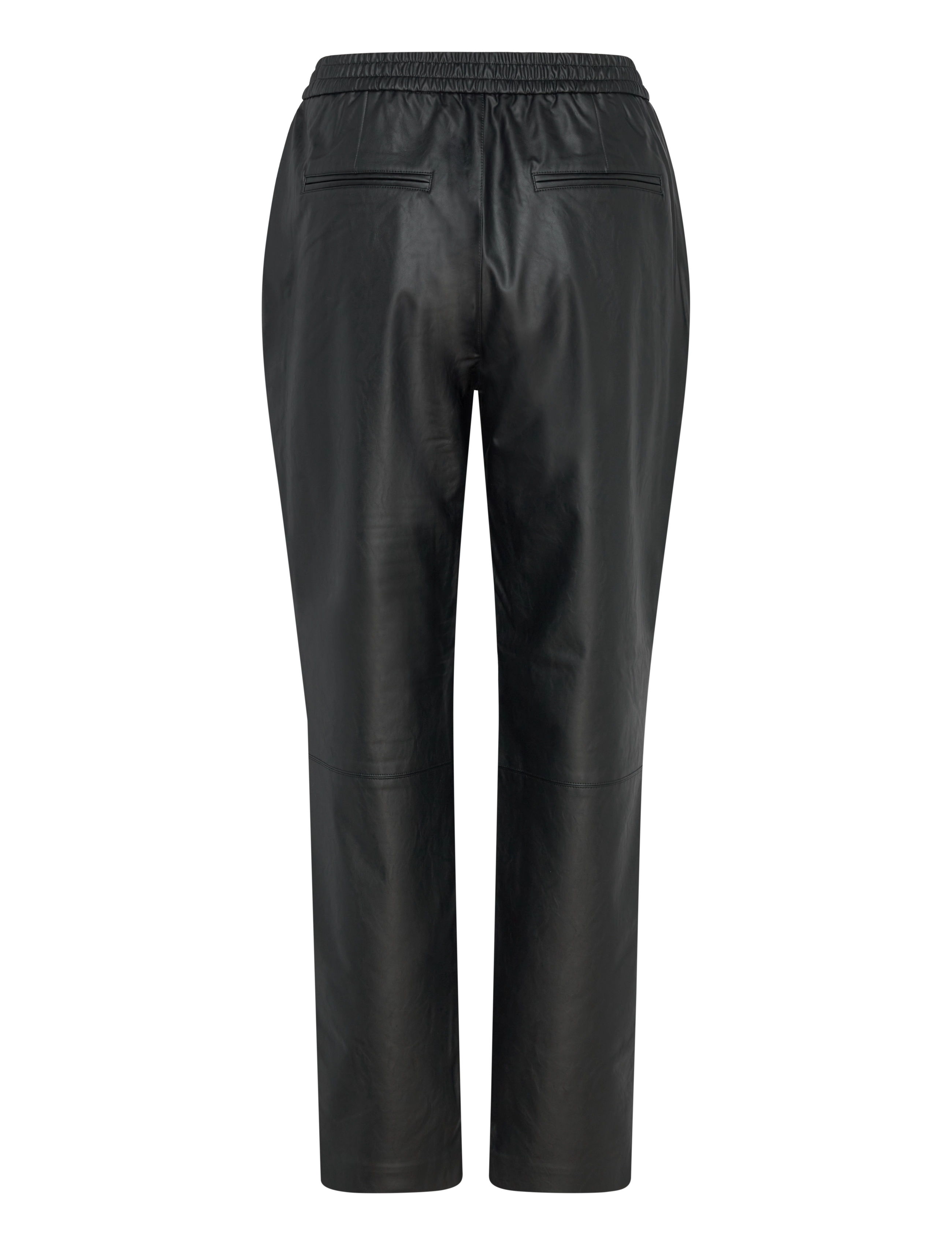 Dante6 - Geza faux leather chino - lederhosen - raven - 2