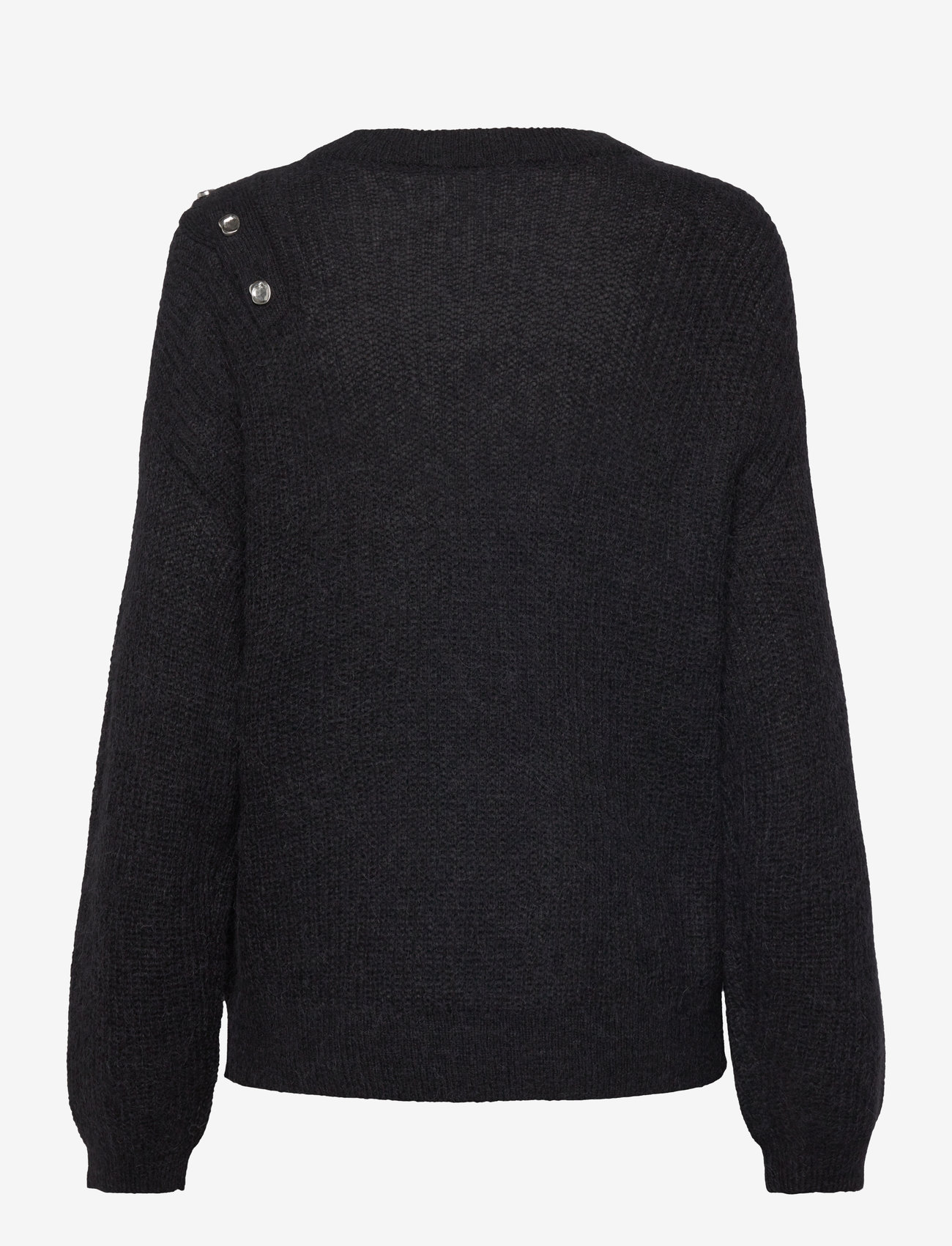 Dante6 - Bruni fancy button sweater - raven - 3
