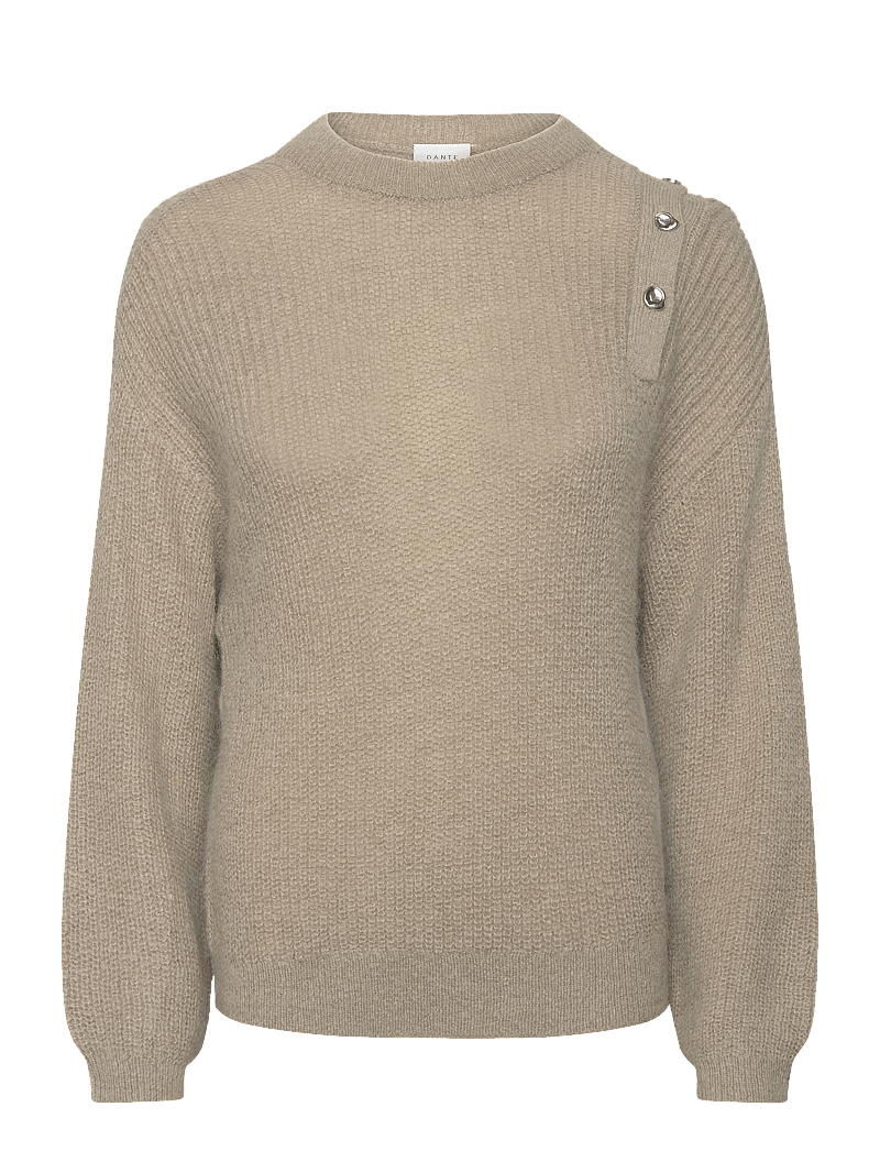 Dante6 - Bruni fancy button sweater - swamp green - 1