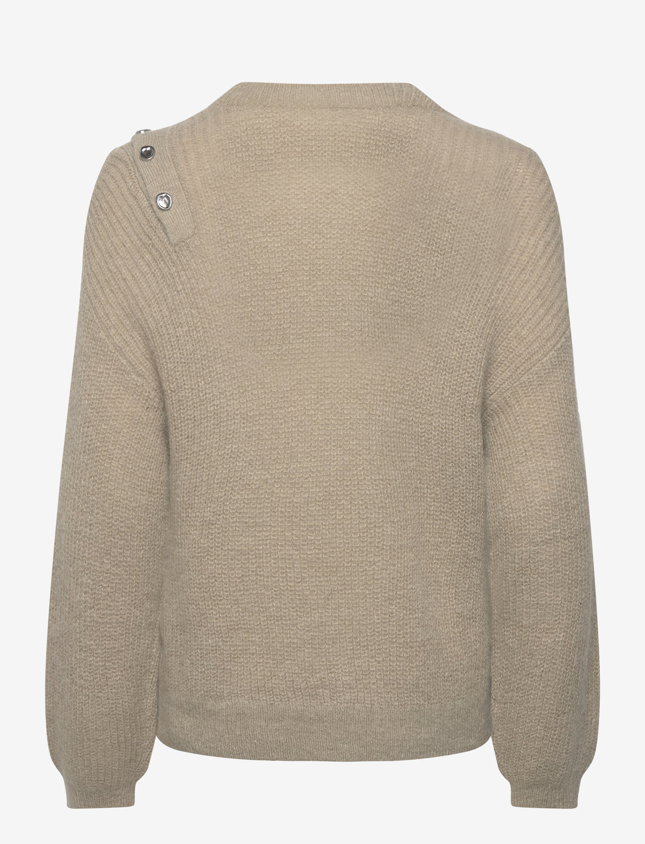 Dante6 - Bruni fancy button sweater - swamp green - 2