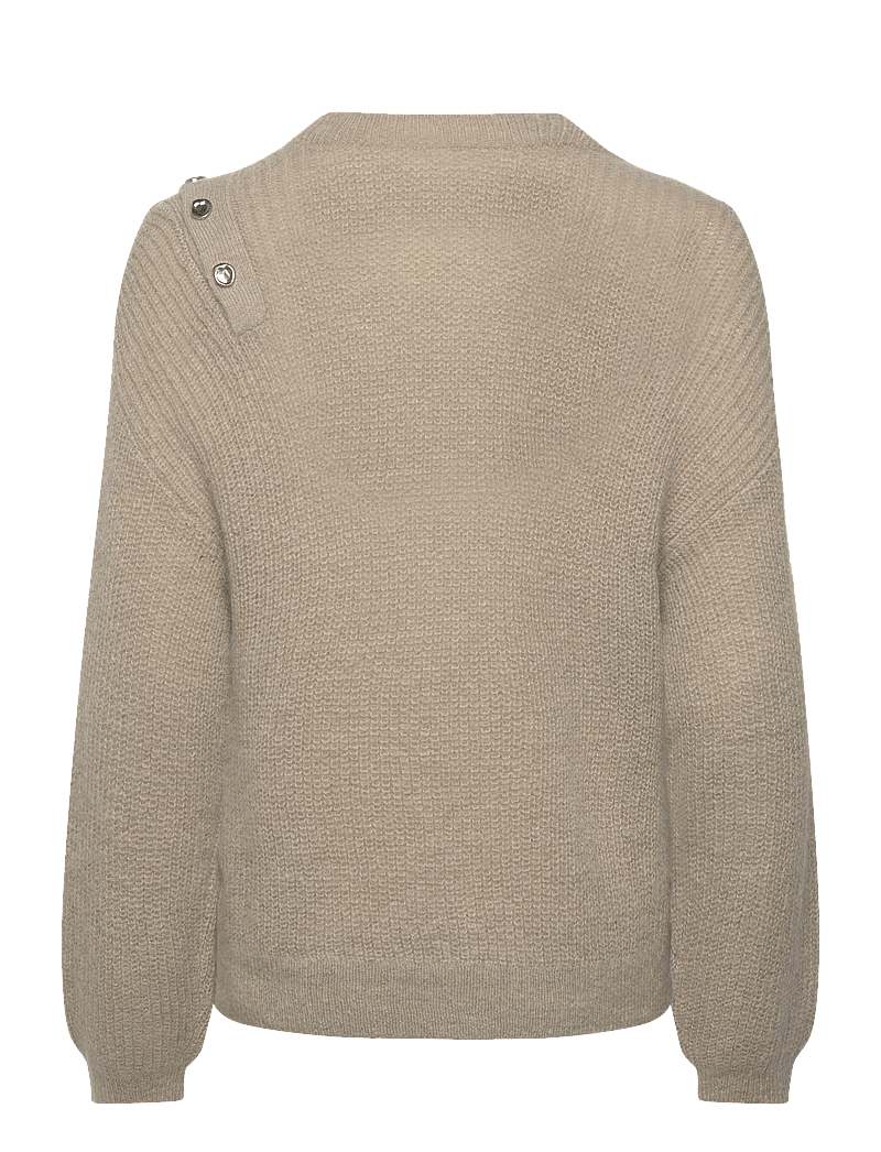 Dante6 - Bruni fancy button sweater - swamp green - 2