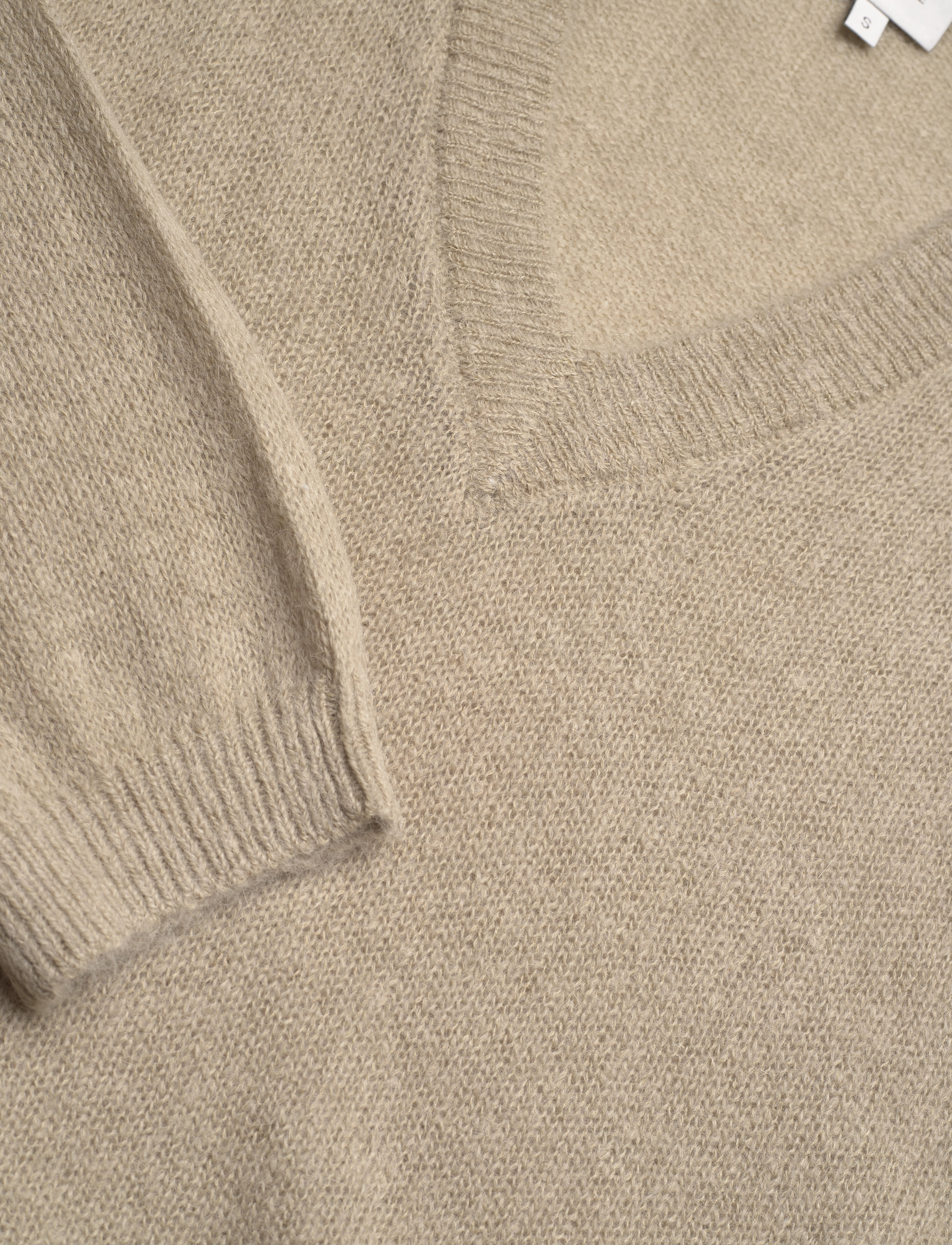 Dante6 - Ulan V-neck sweater - swamp green - 5