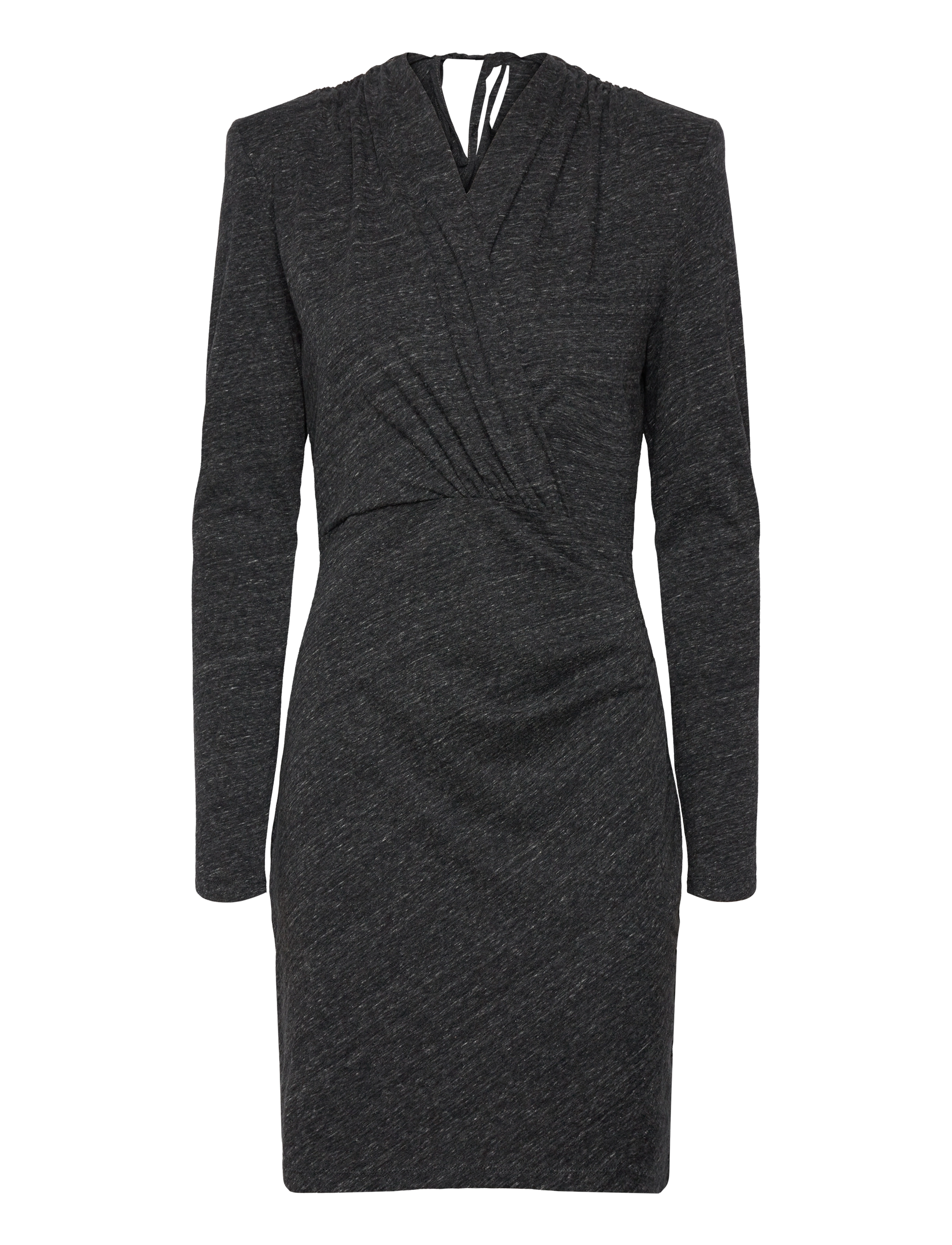 DANTE6 Faeza Crossover Mini Kleid Grau - M - Damen