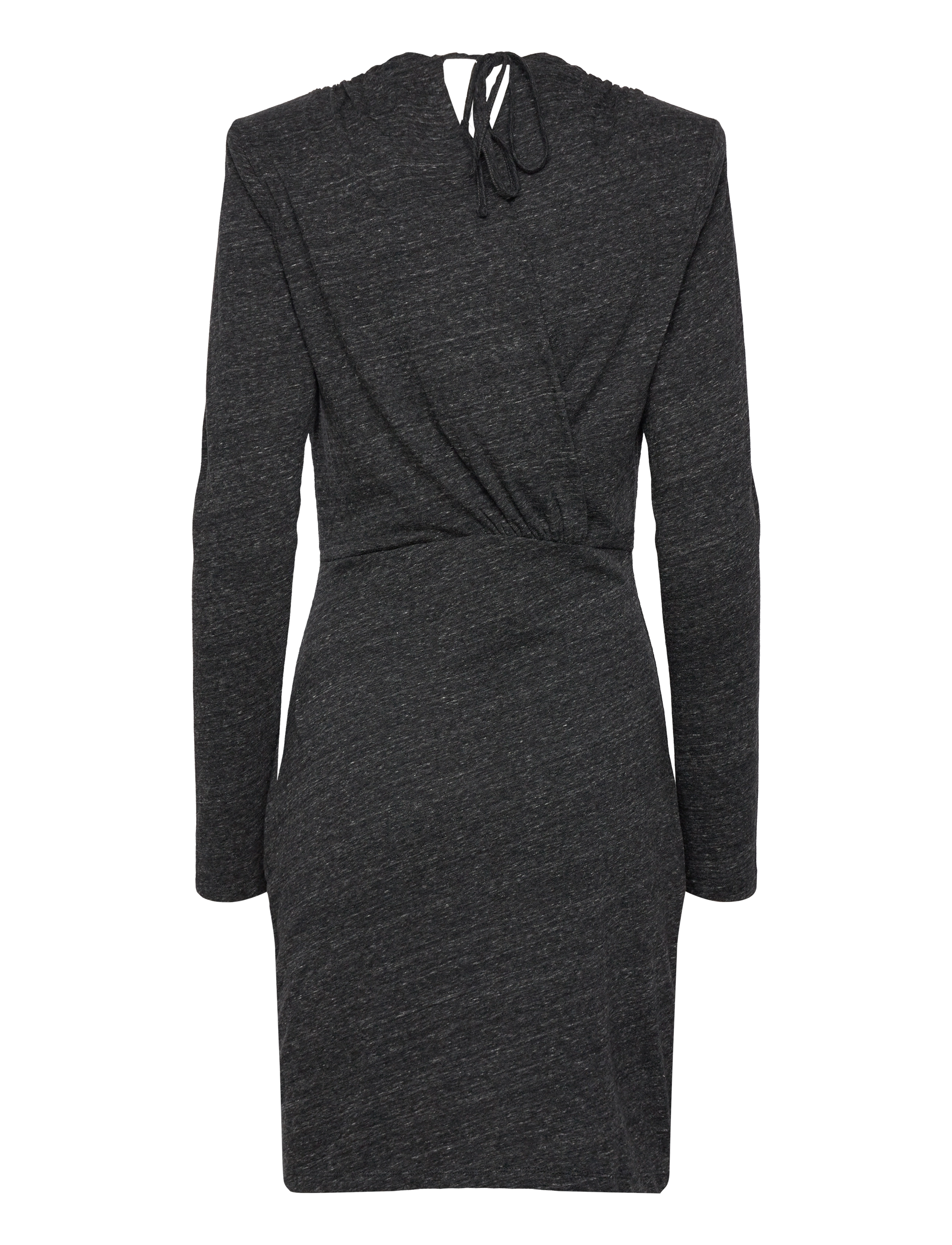 Dante6 - Faeza crossover mini dress - minikleidid - graphite - 2
