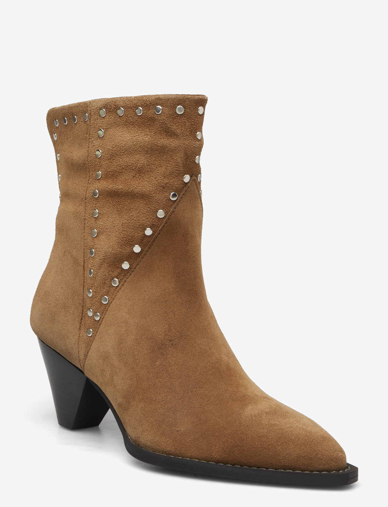 Dante6 - Kaia studded suede boots - olive vine - 1