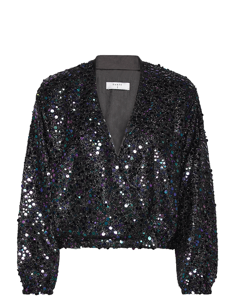 Dante6 - Dante6-Maisa sequins blouson - lühikesed jakid - raven - 0