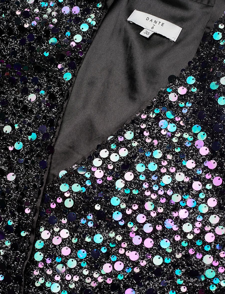 Dante6 - Dante6-Maisa sequins blouson - cropped-blazer - raven - 2