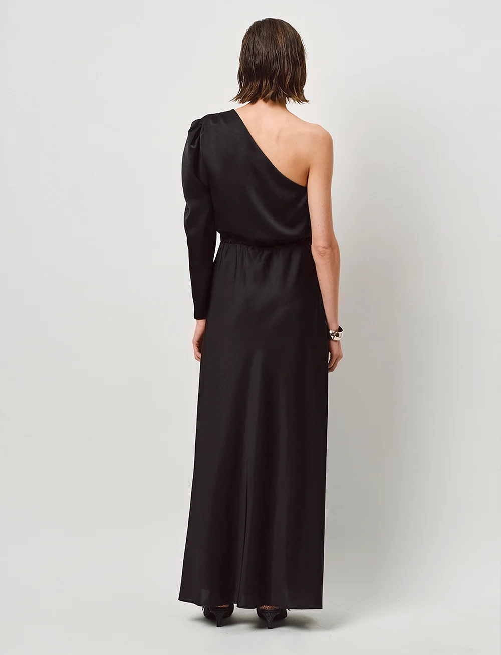 Dante6 - Penrith one-shoulder dress - abendkleider - raven - 5