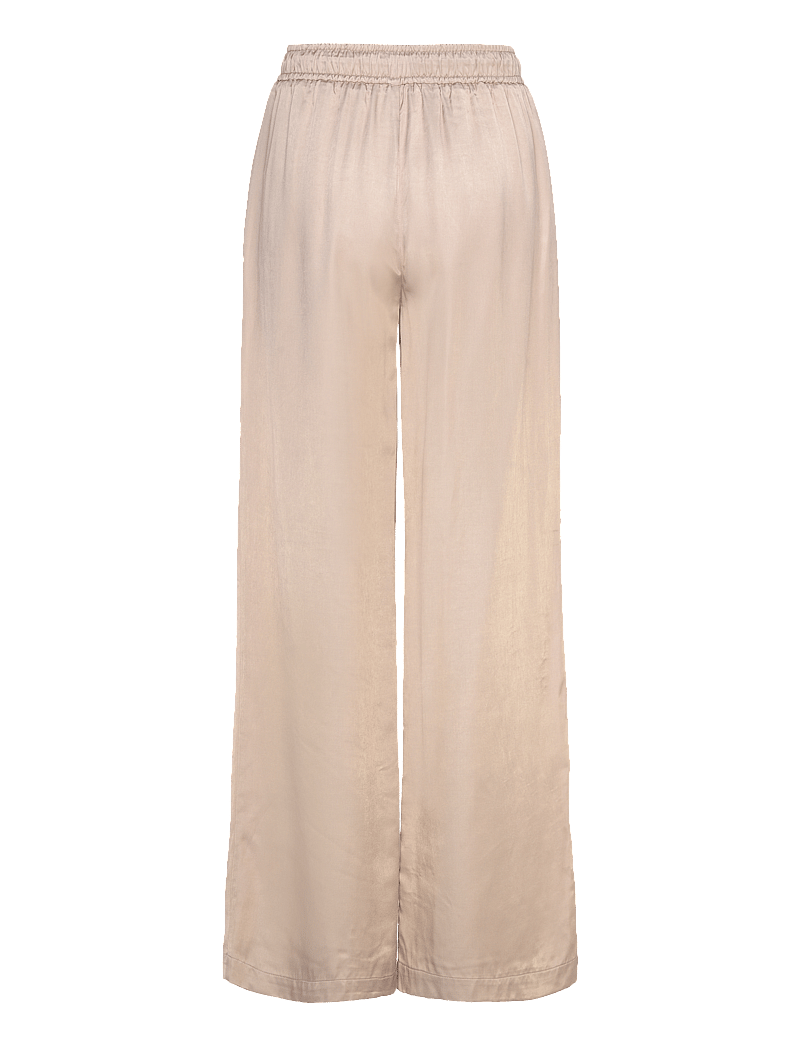 Dante6 - Noldy wide leg pants - bikses ar platām starām - timeless taupe - 2