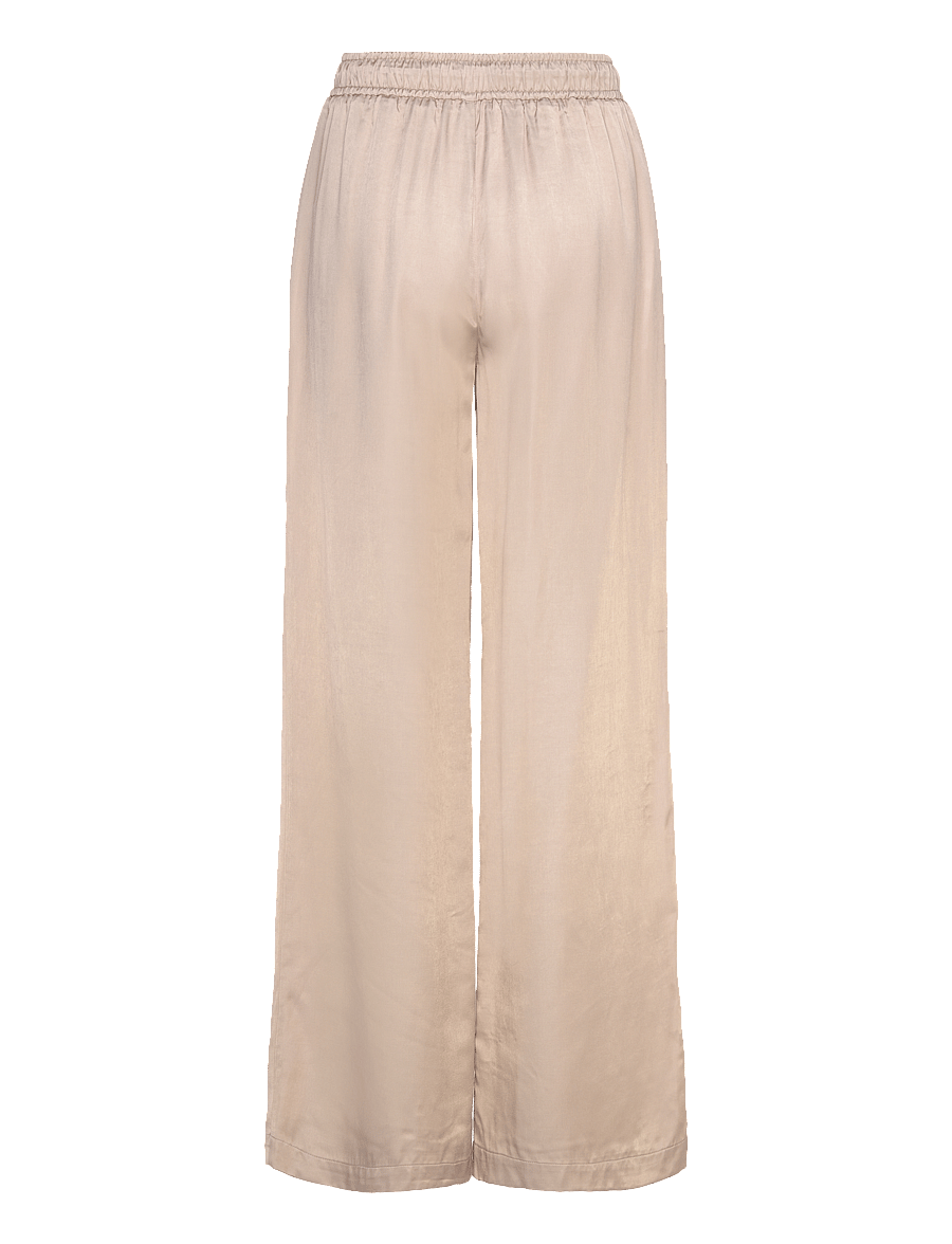 Dante6 - Noldy wide leg pants - timeless taupe - 2