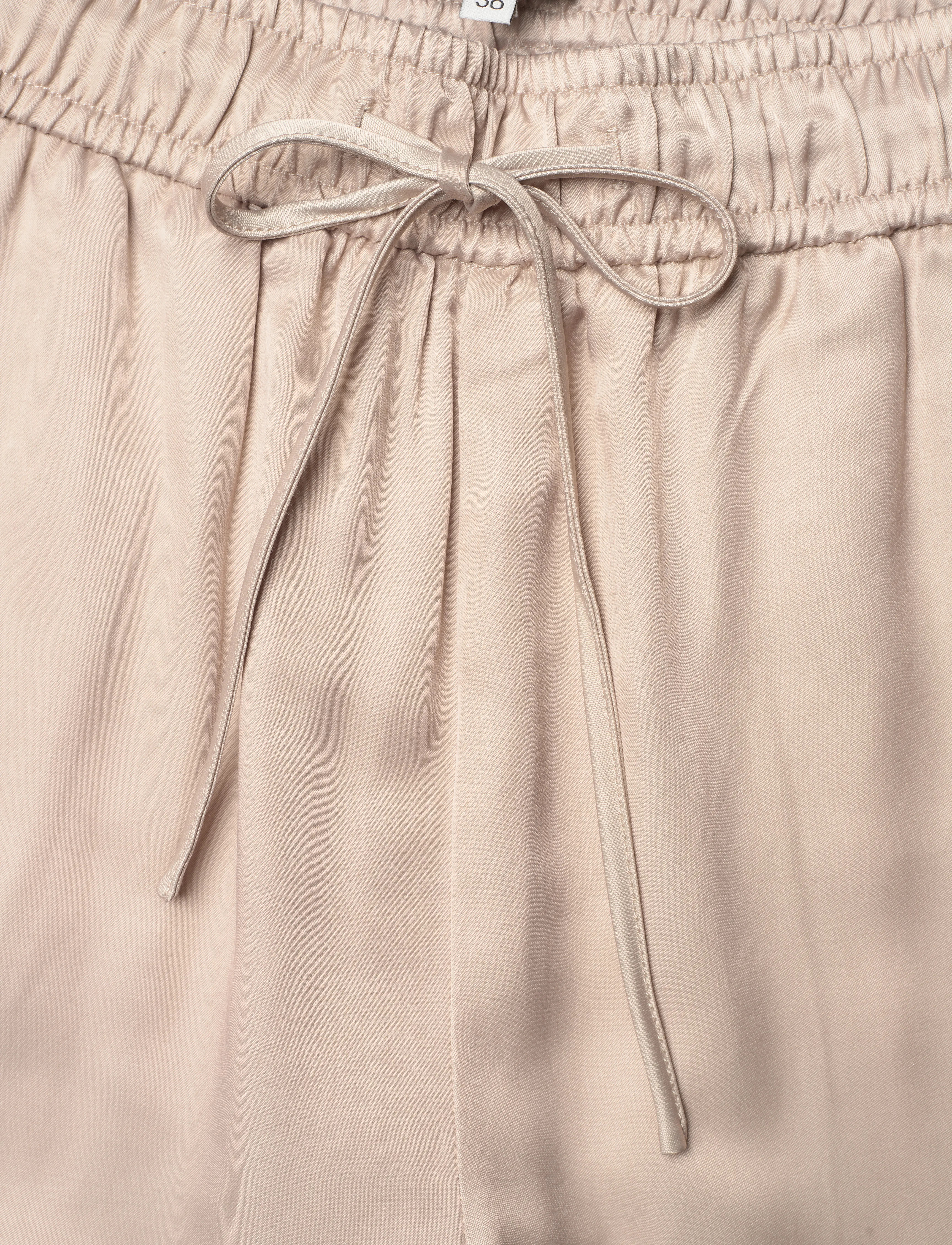 Dante6 - Noldy wide leg pants - timeless taupe - 3