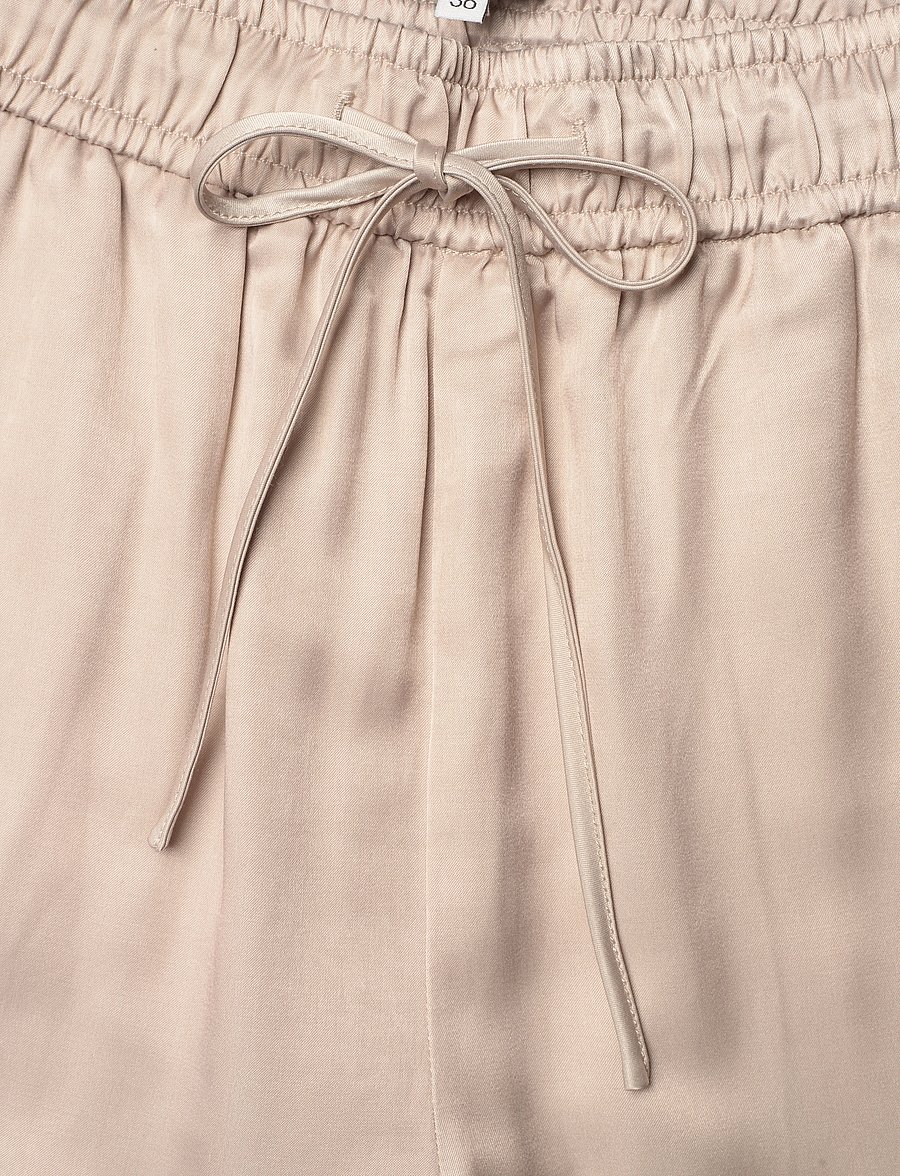 Dante6 - Noldy wide leg pants - timeless taupe - 3