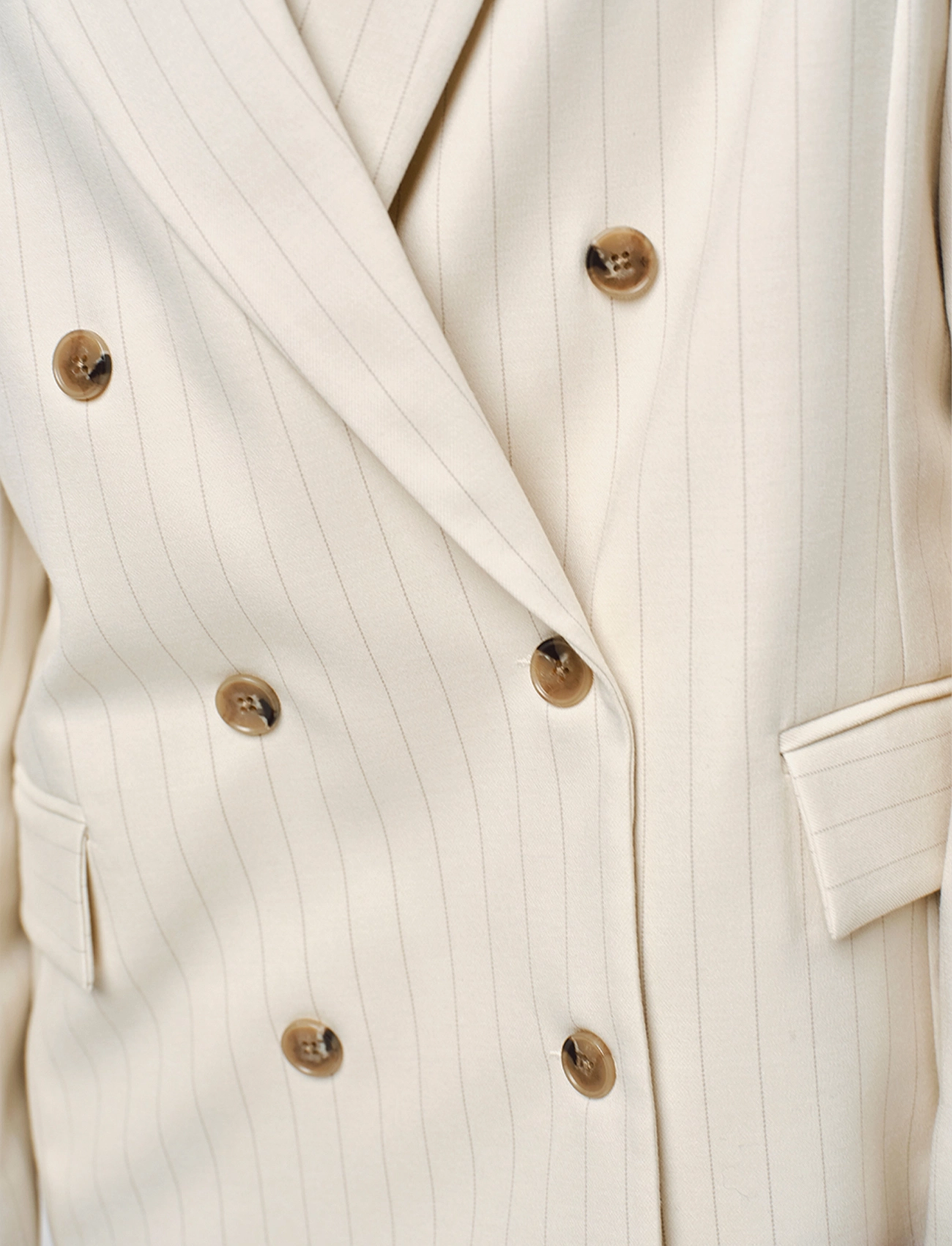 Dante6 - Bourneville blazer - zweireihige blazer - ecru - 3