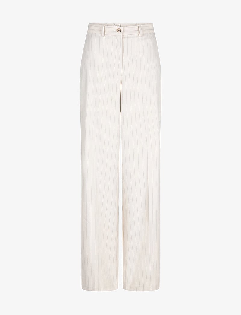 Dante6 - Lune smart pants - formell - ecru - 1
