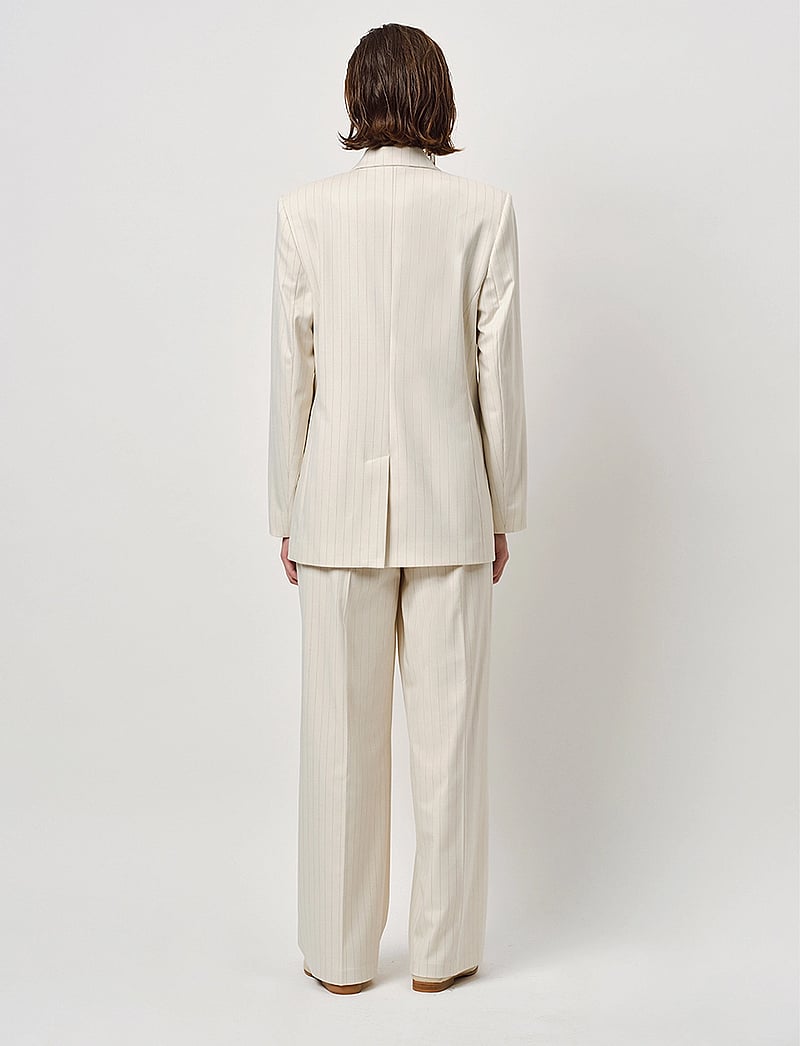 Dante6 - Lune smart pants - formell - ecru - 2