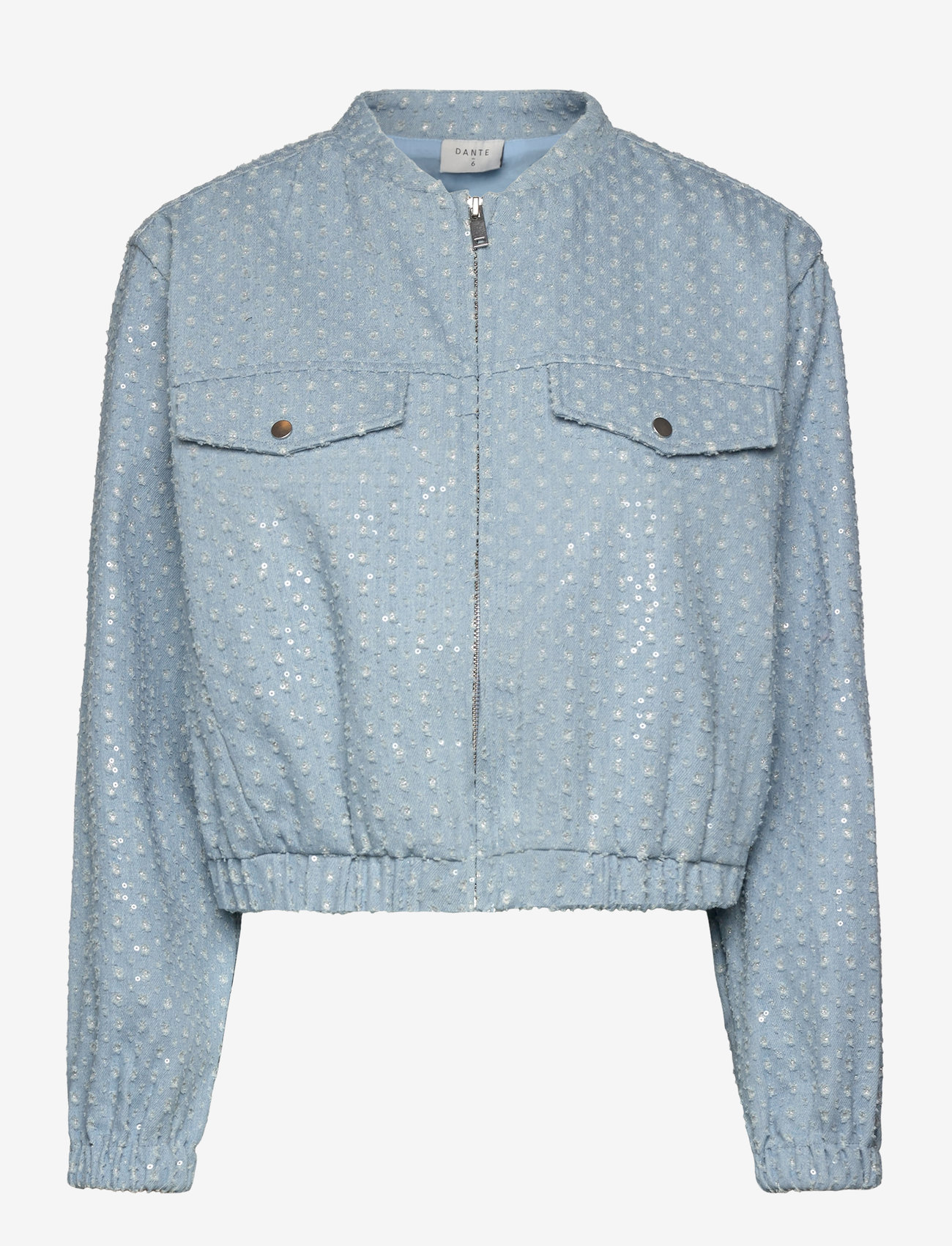 Dante6 - Rolo embellished jacket - forårsjakker - sky blue - 0