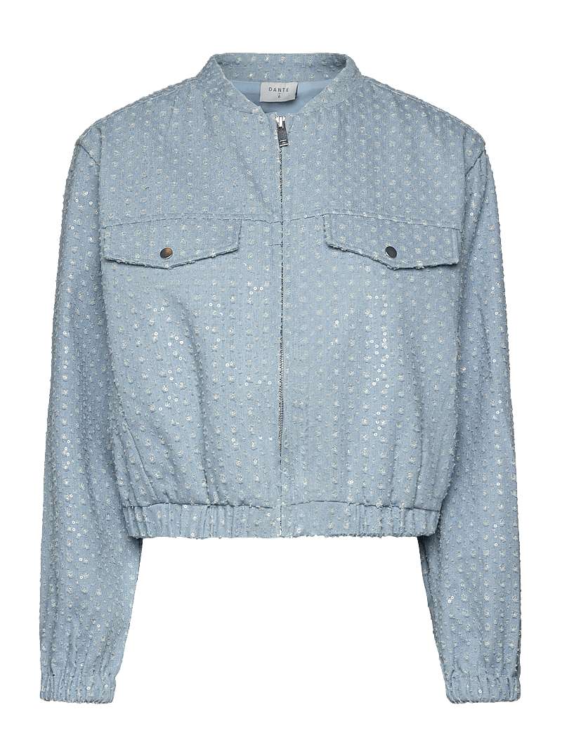 Dante6 - Rolo embellished jacket - frühlingsjacken - sky blue - 1