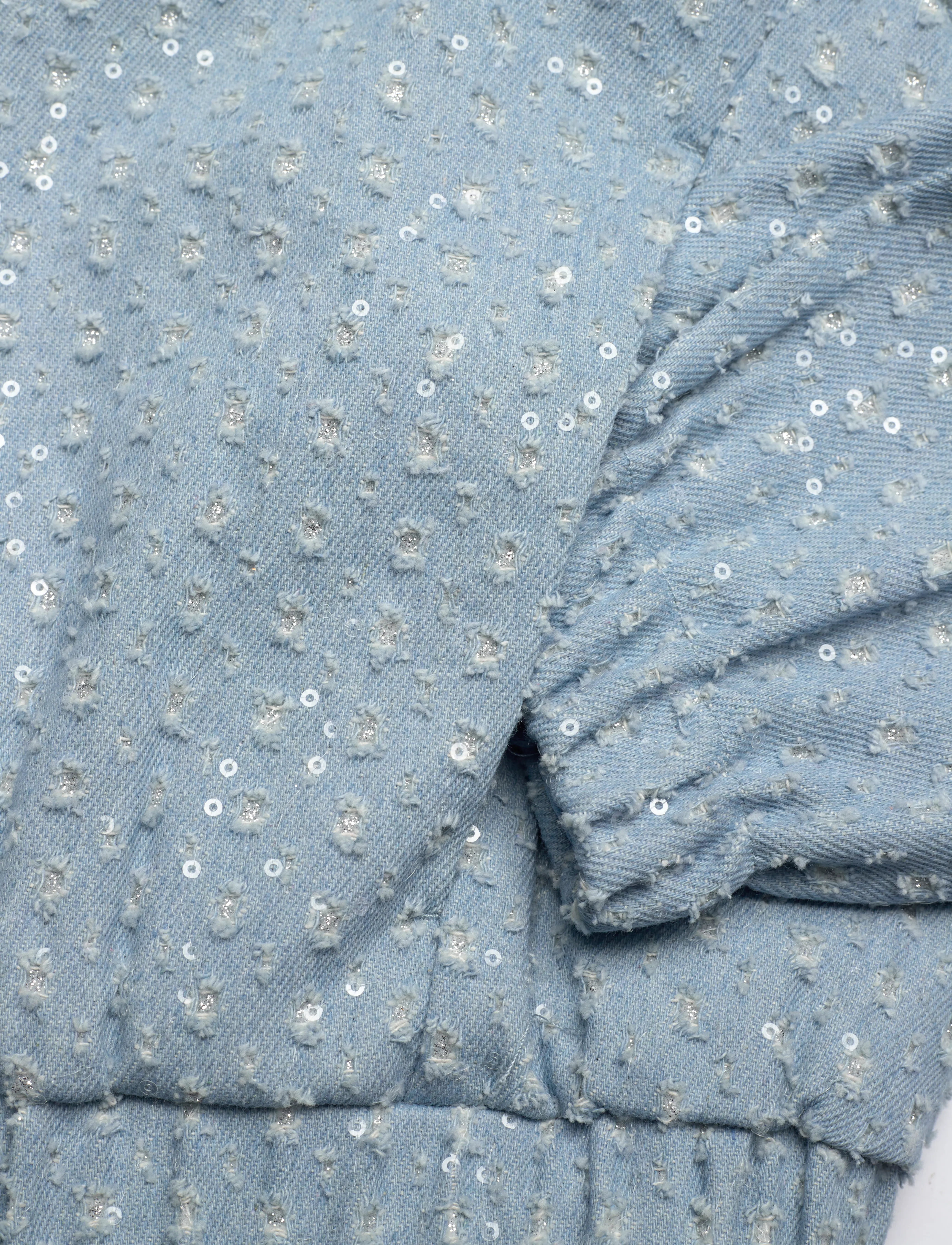 Dante6 - Rolo embellished jacket - outerwear - sky blue - 4