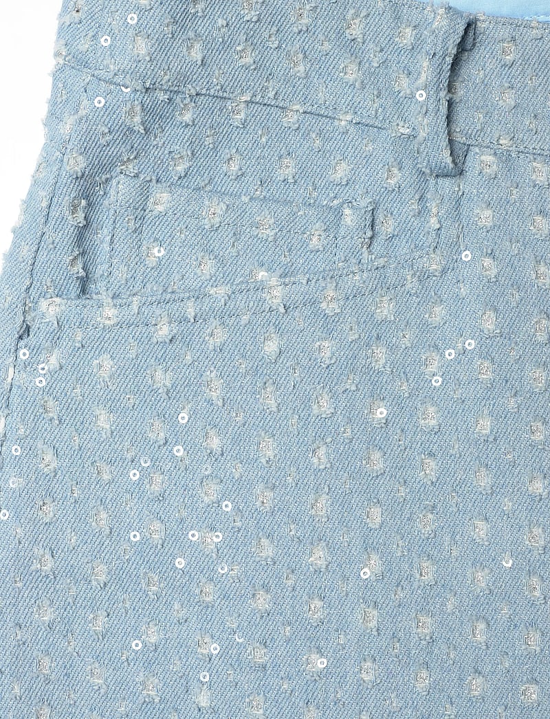 Dante6 - Pearldrop embellished pants - brede jeans - sky blue - 4